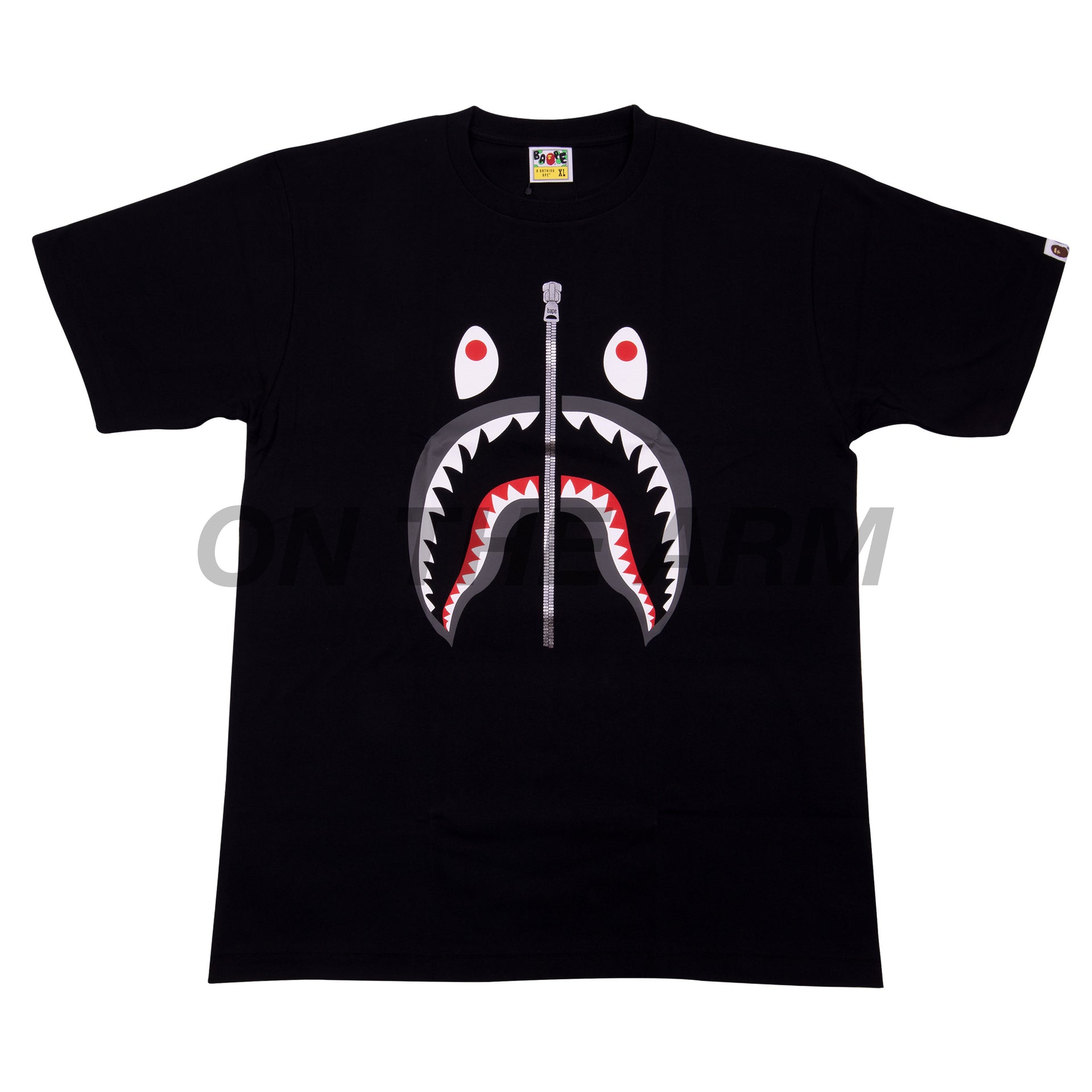 Bape Black Shark Tee