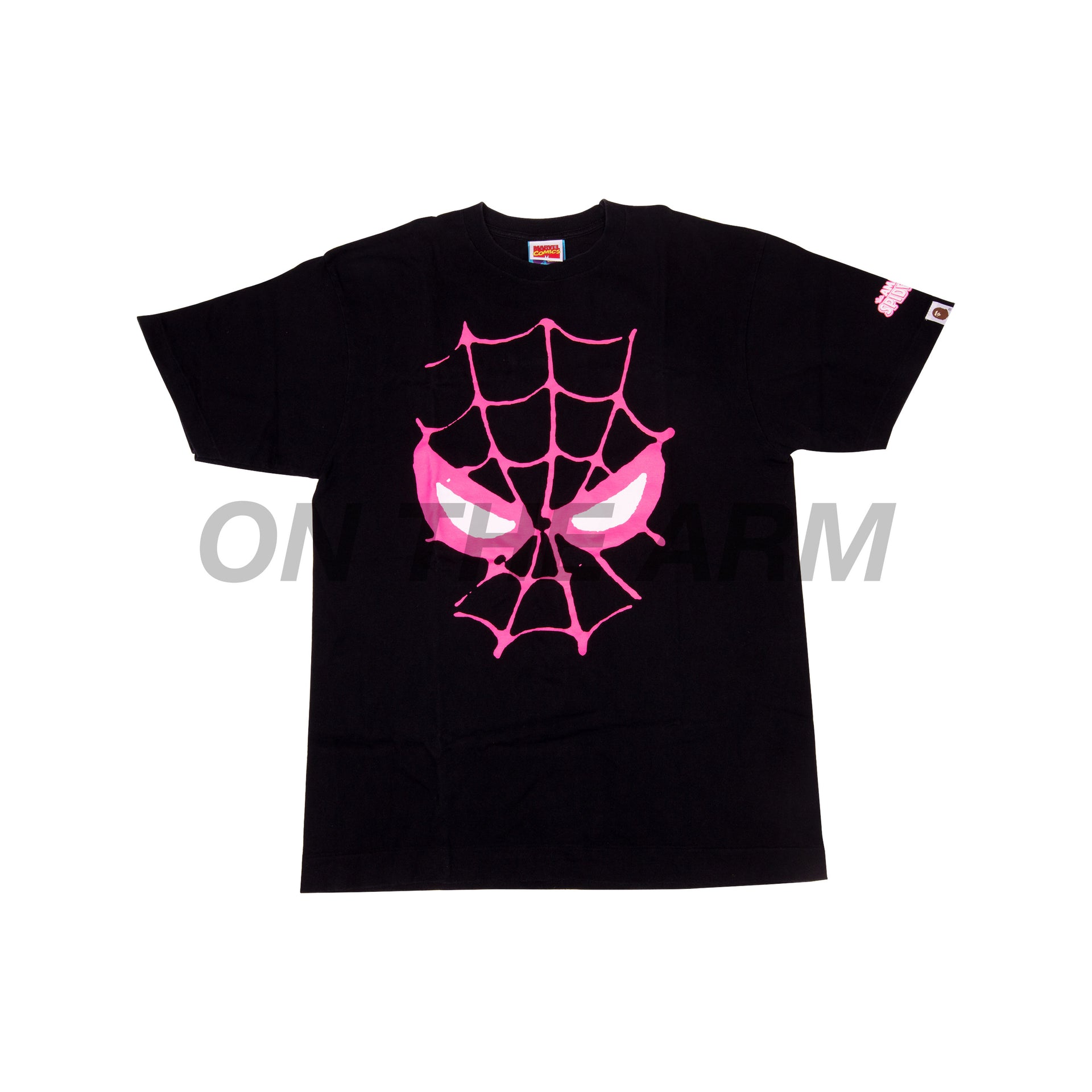 Bape Black Spiderman Tee