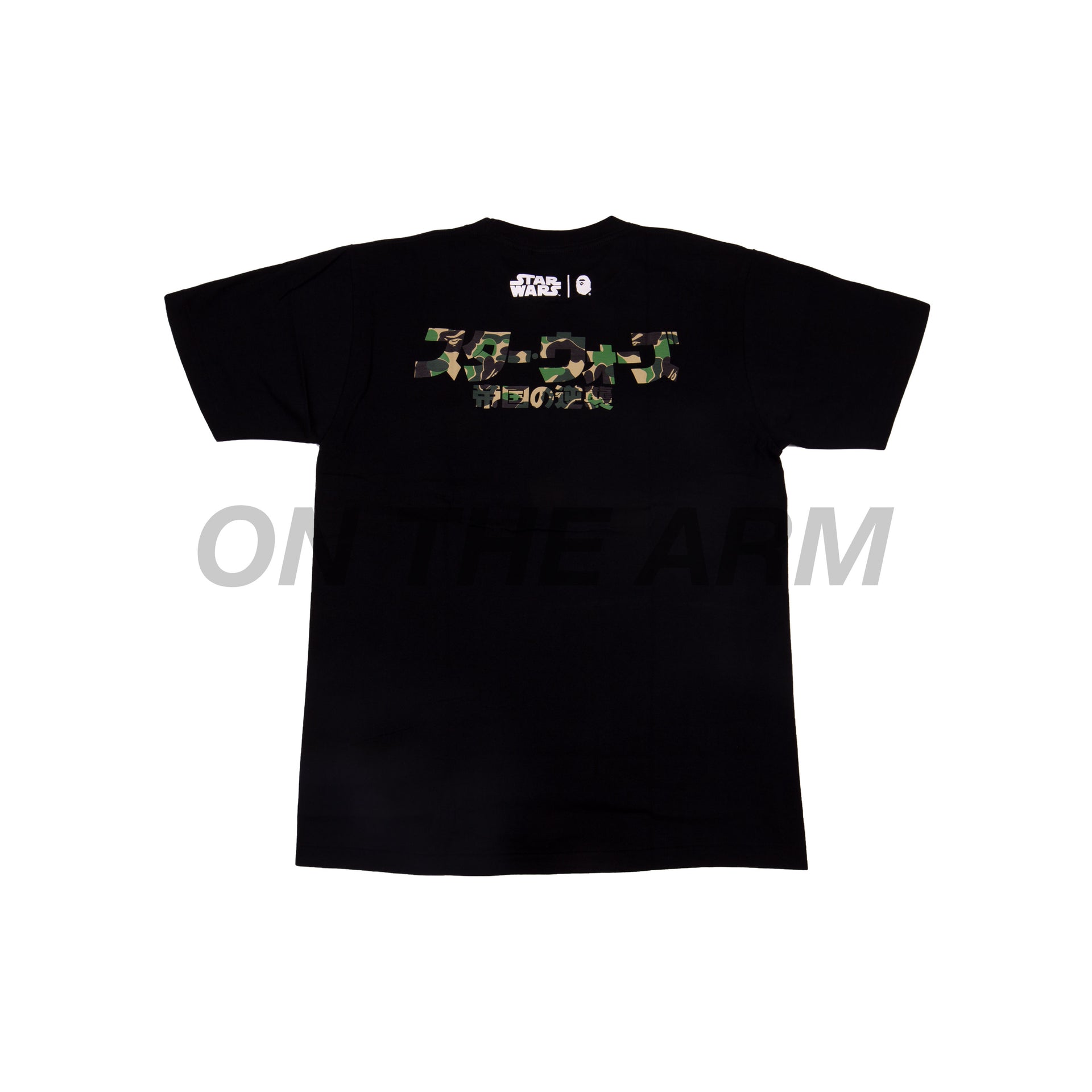 Bape Black Star Wars R2D2 & C3PO Tee