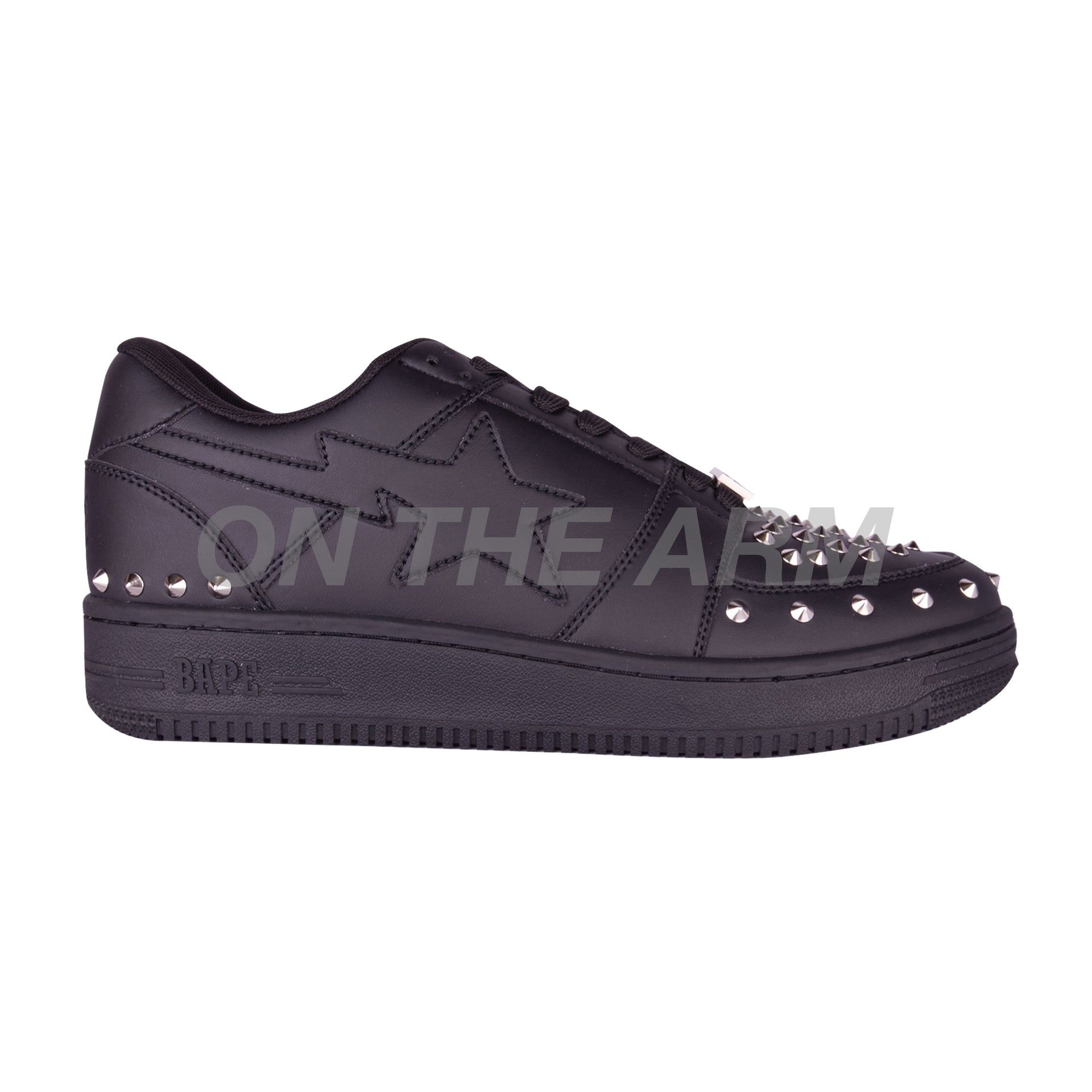 Bape Black Studded Bapesta