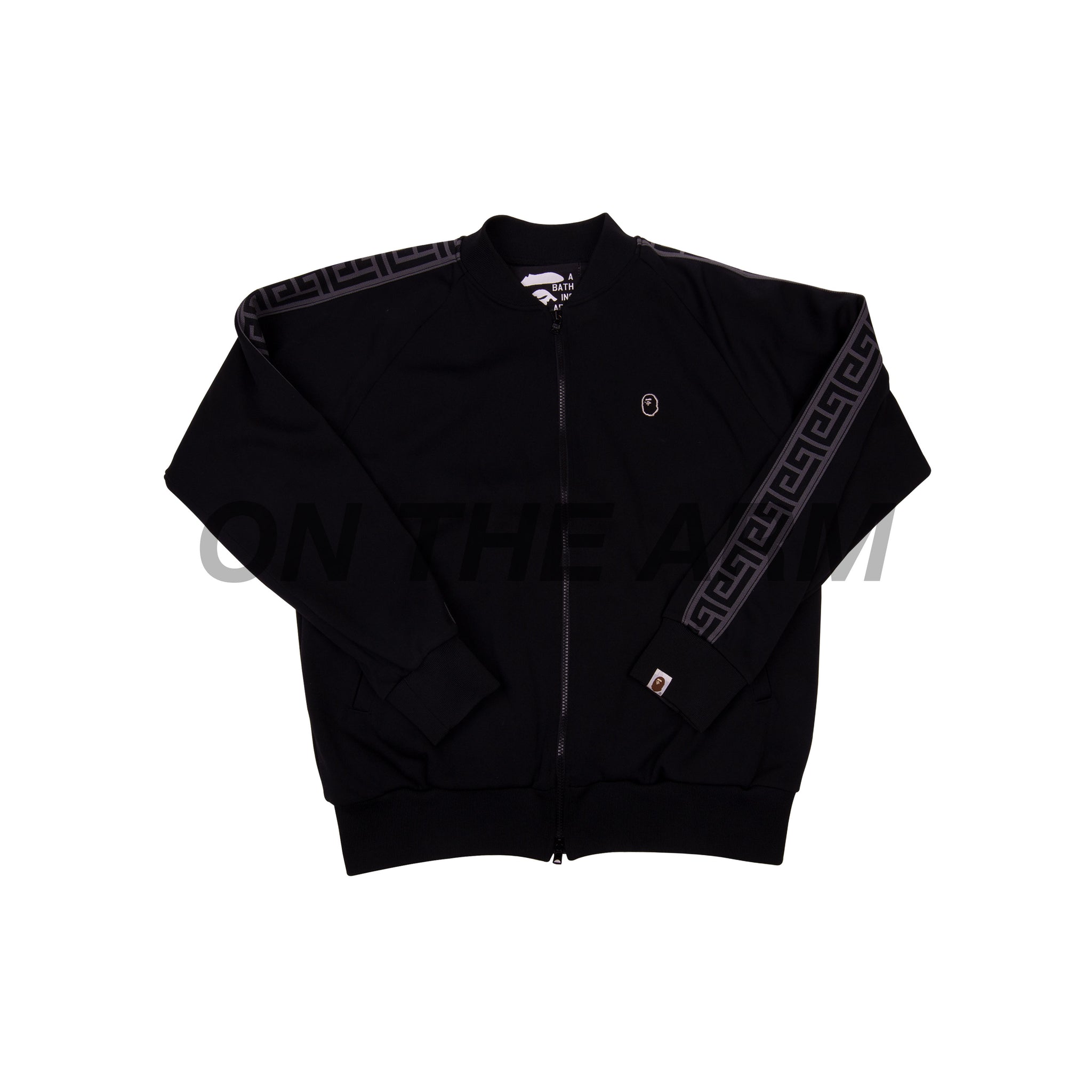 Bape Black Versace Track Jacket
