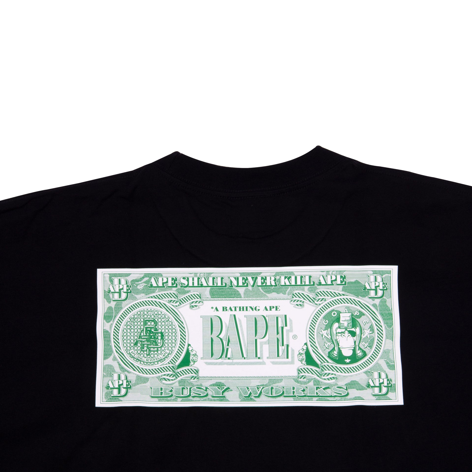 Bape Black $ Tee