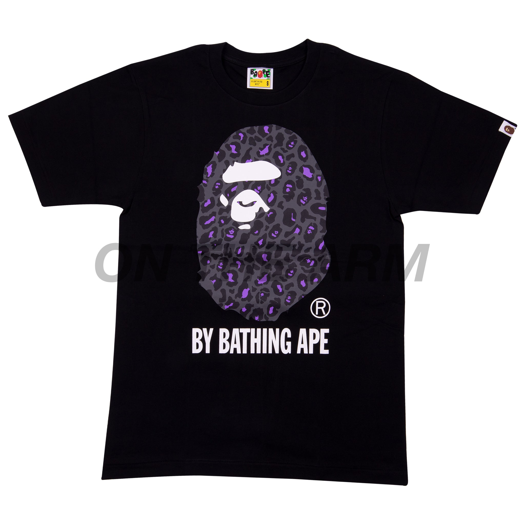 Bape Black/Black Leopard Camo By Bathing Ape Tee