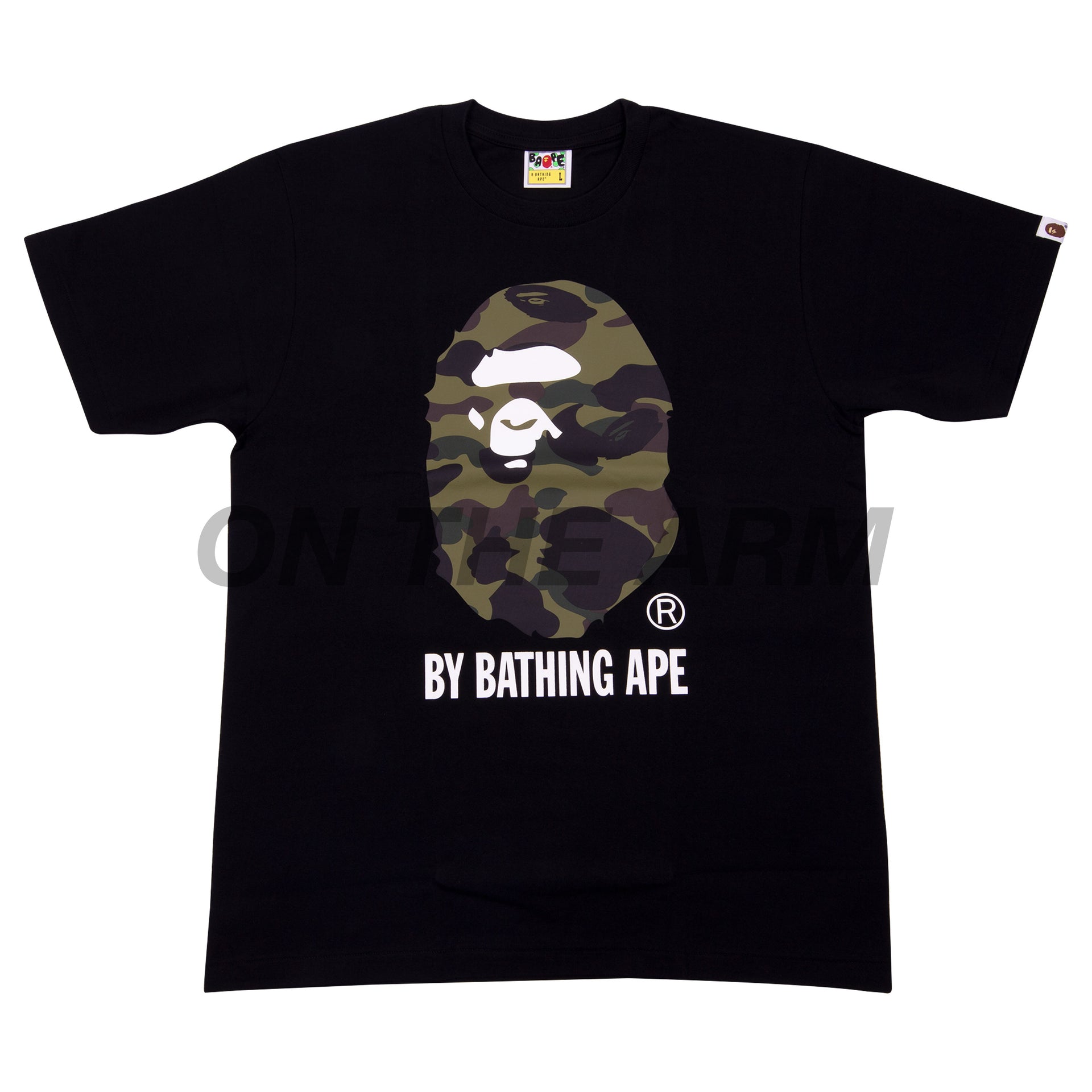 Bape Black/Green First Camo By Bathing Ape Tee