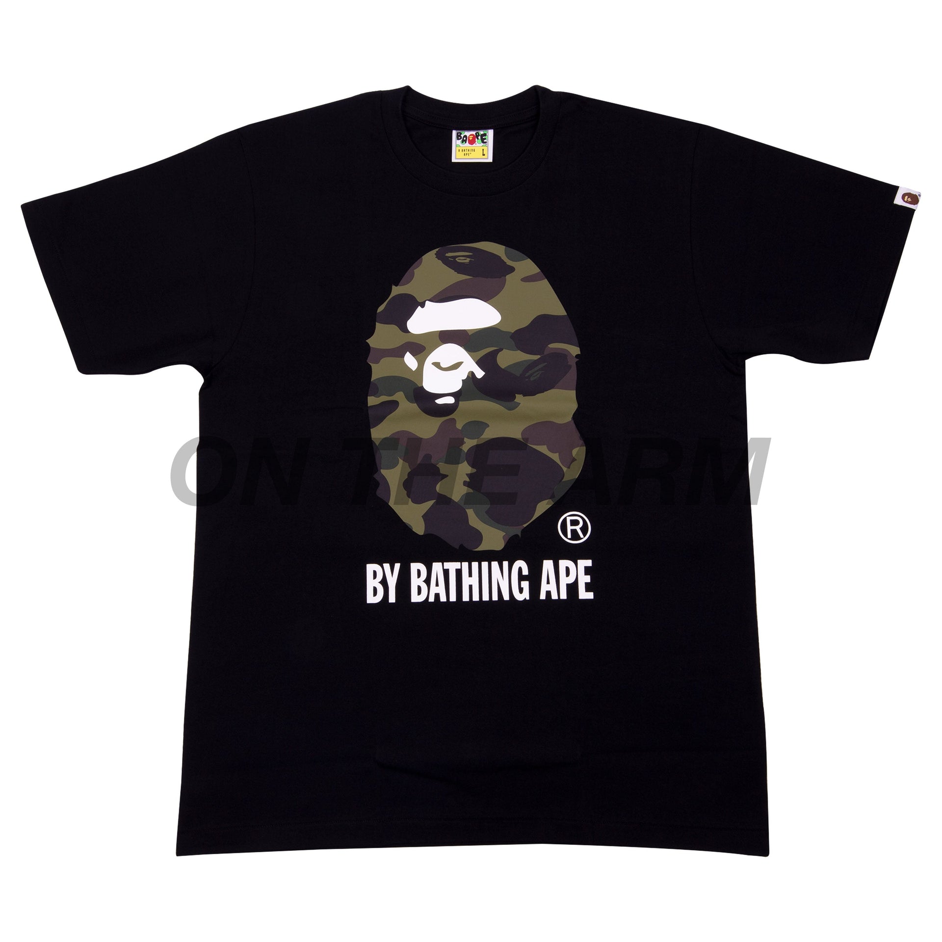 Bape Black/Green First Camo By Bathing Ape Tee