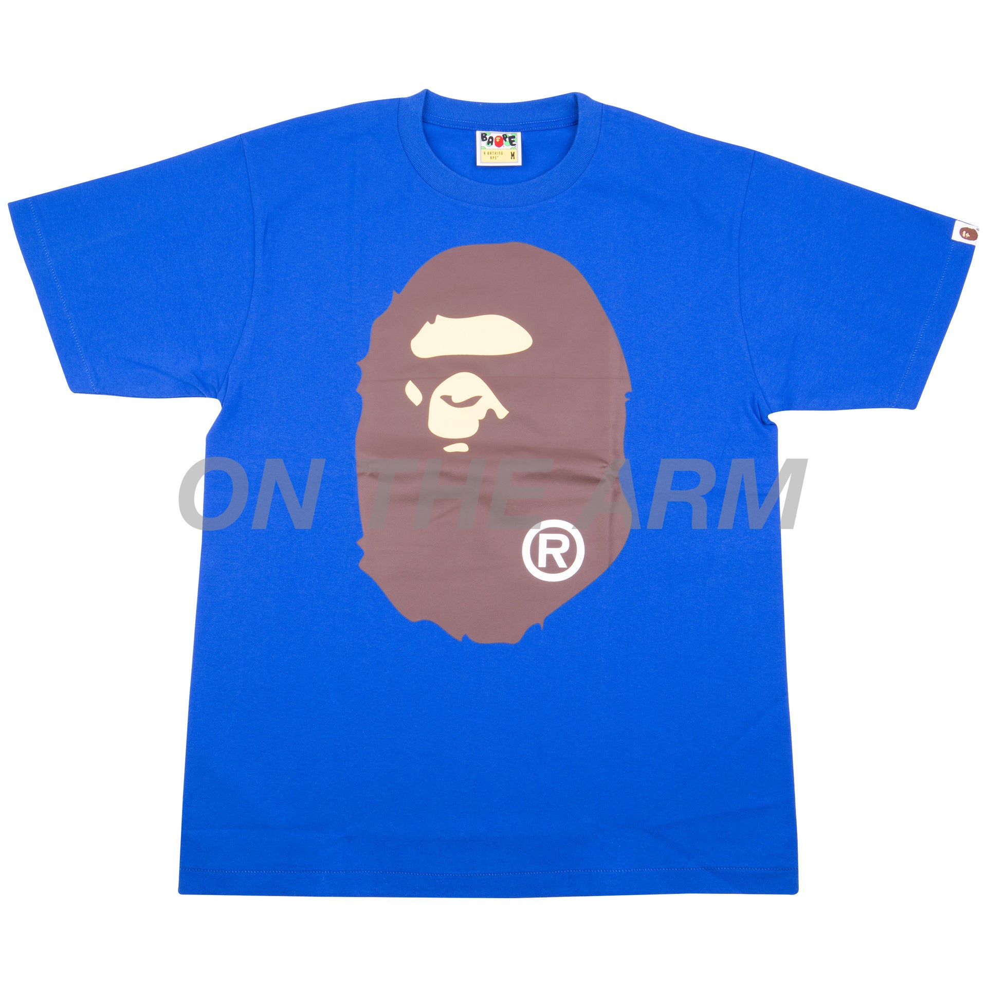 Bape Blue Big Ape Head Tee