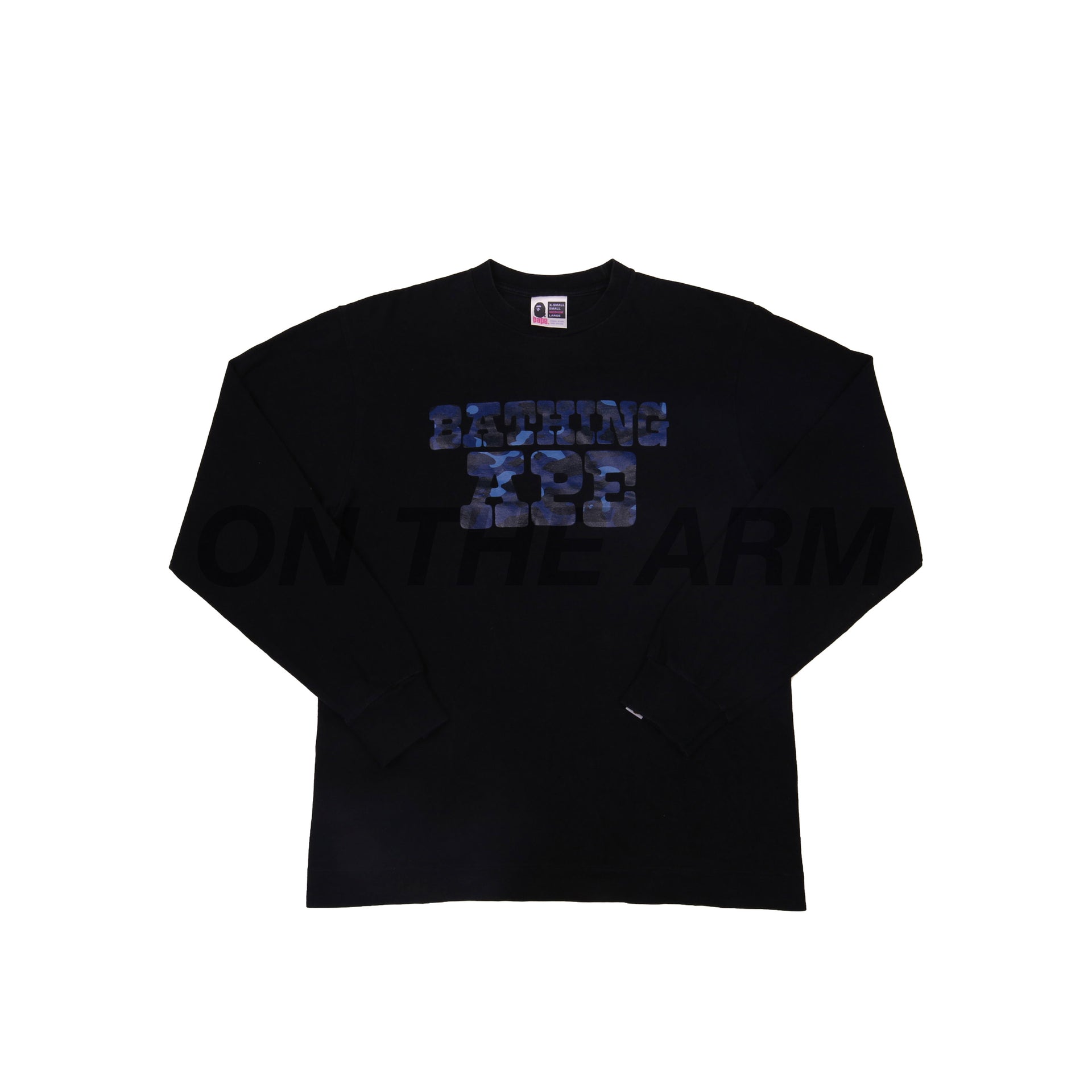 Bape Black/Blue Camo L/S
