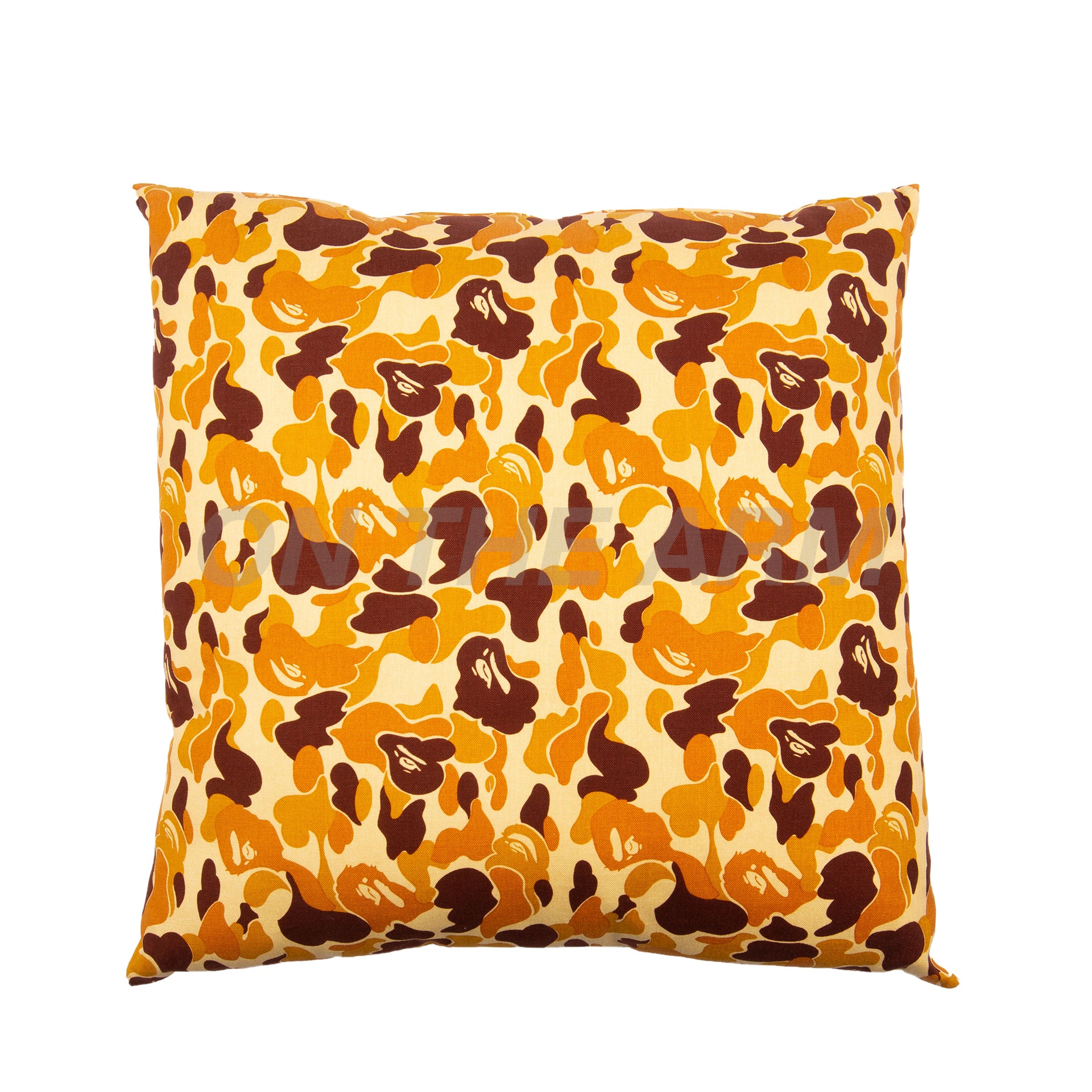 Bape Brown ABC Camo Pillow