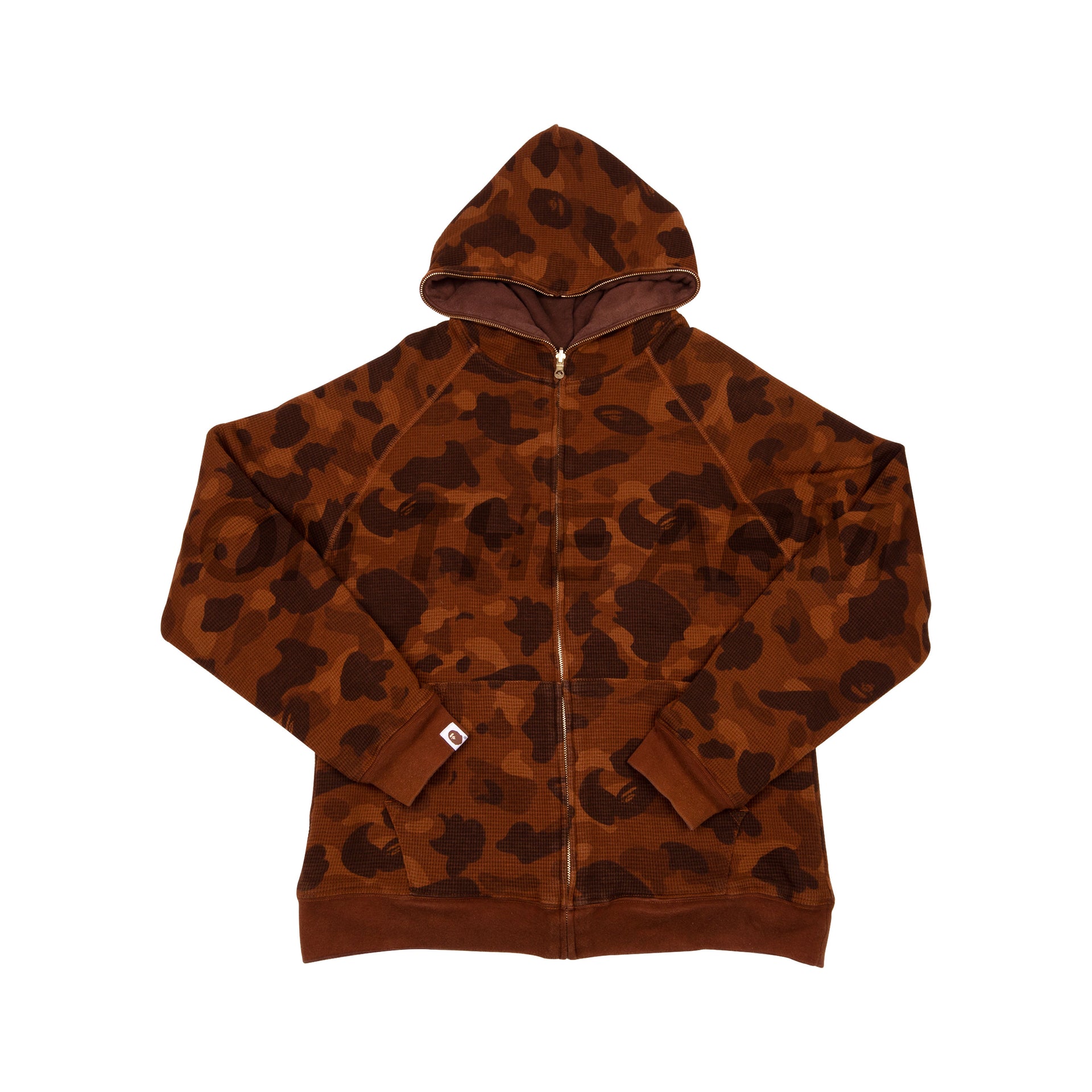 Bape Brown Camo Reversible Zip Up