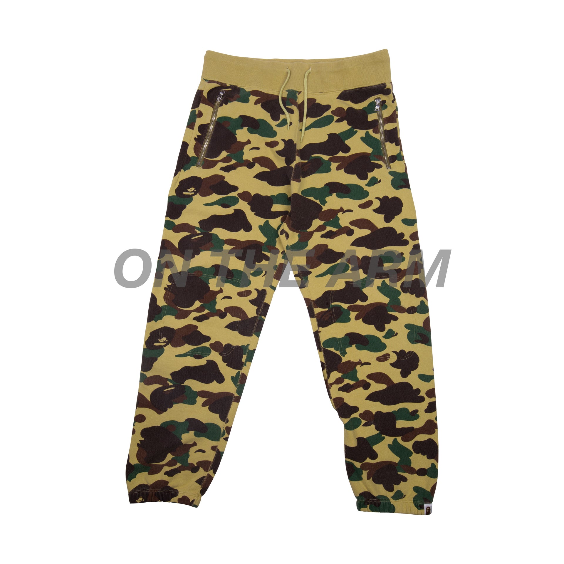 Bape Yellow First Camo Sweats