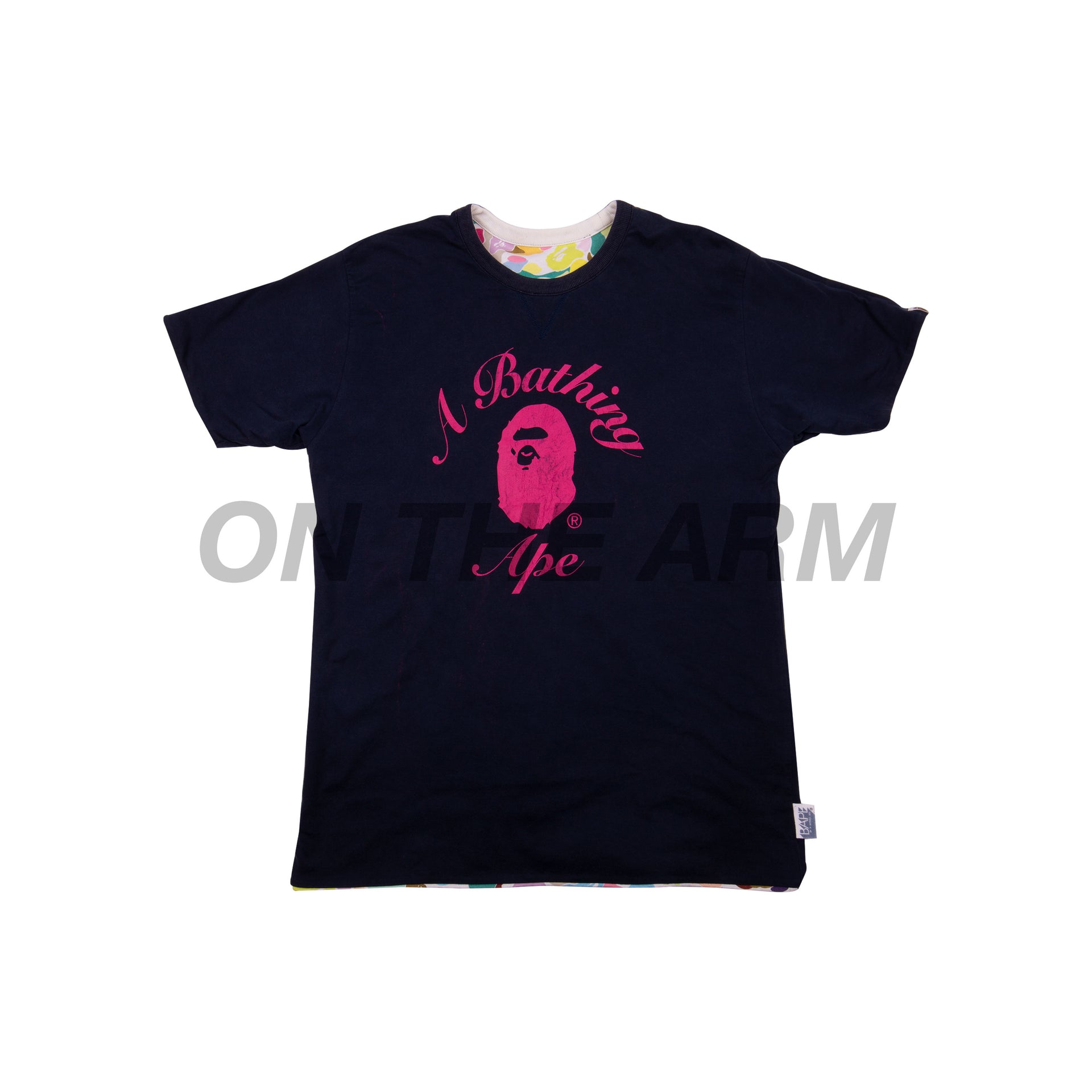 Bape Cotton Candy Camo Reversible Tee