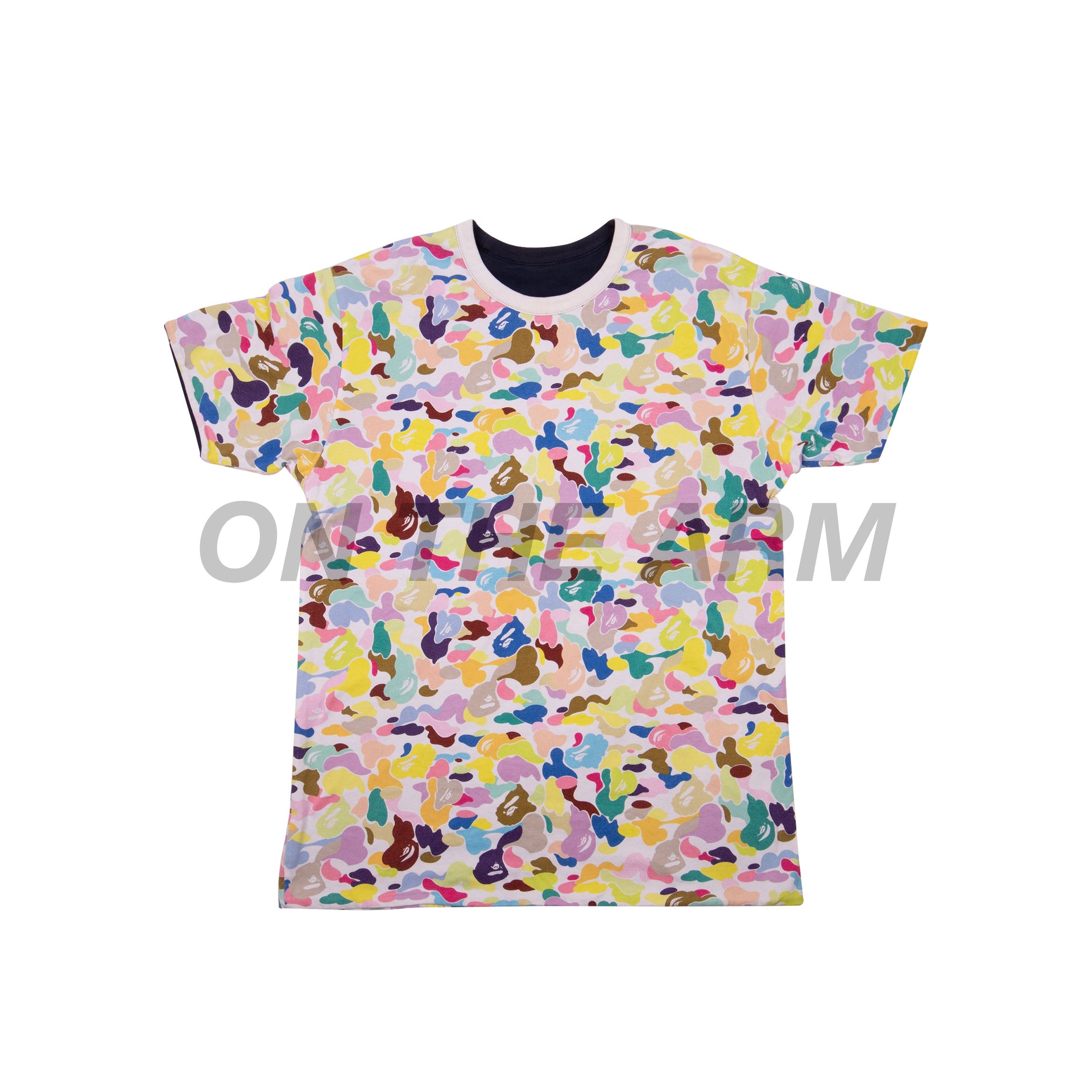Bape Cotton Candy Camo Reversible Tee