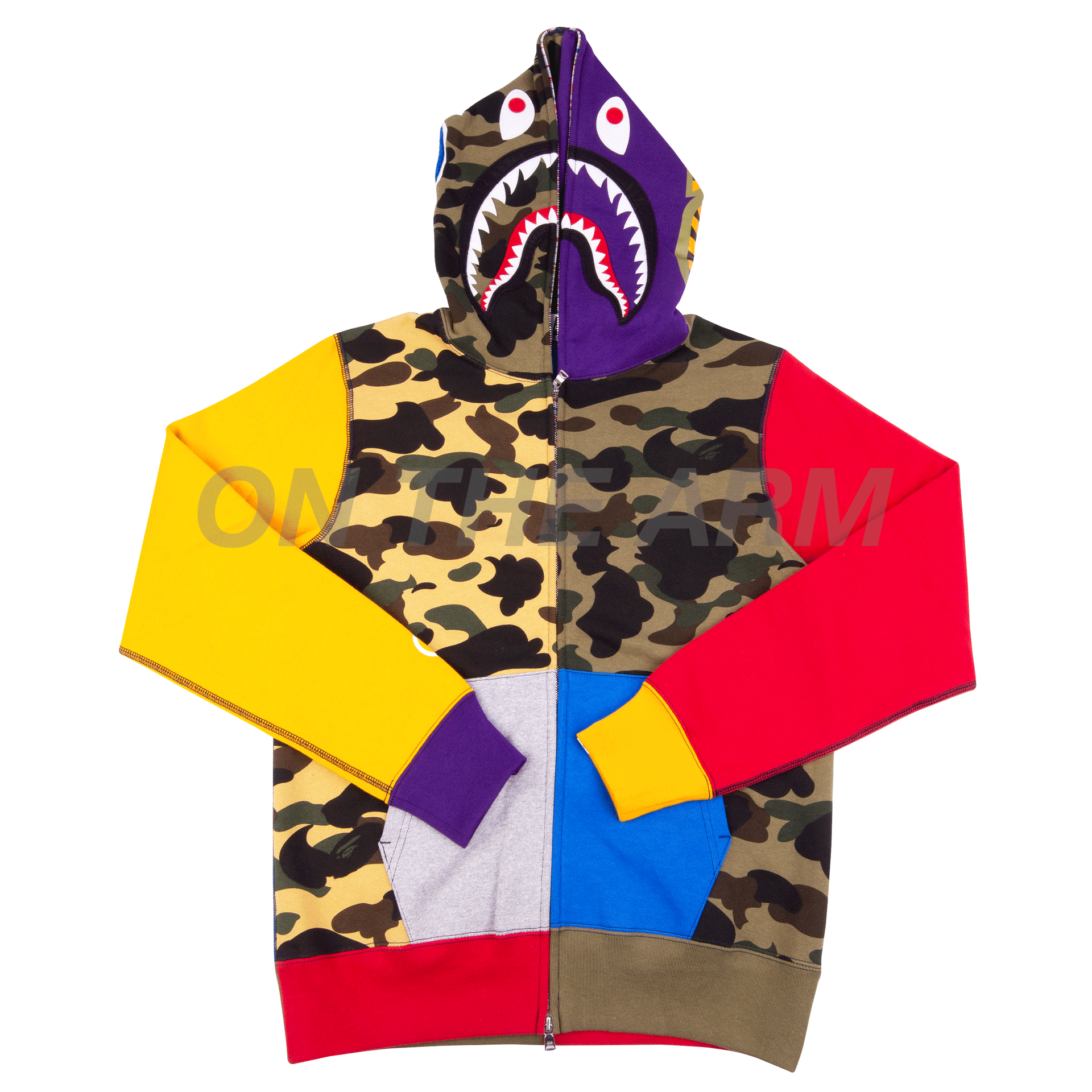 Bape Crazy Camo Shark Full Zip