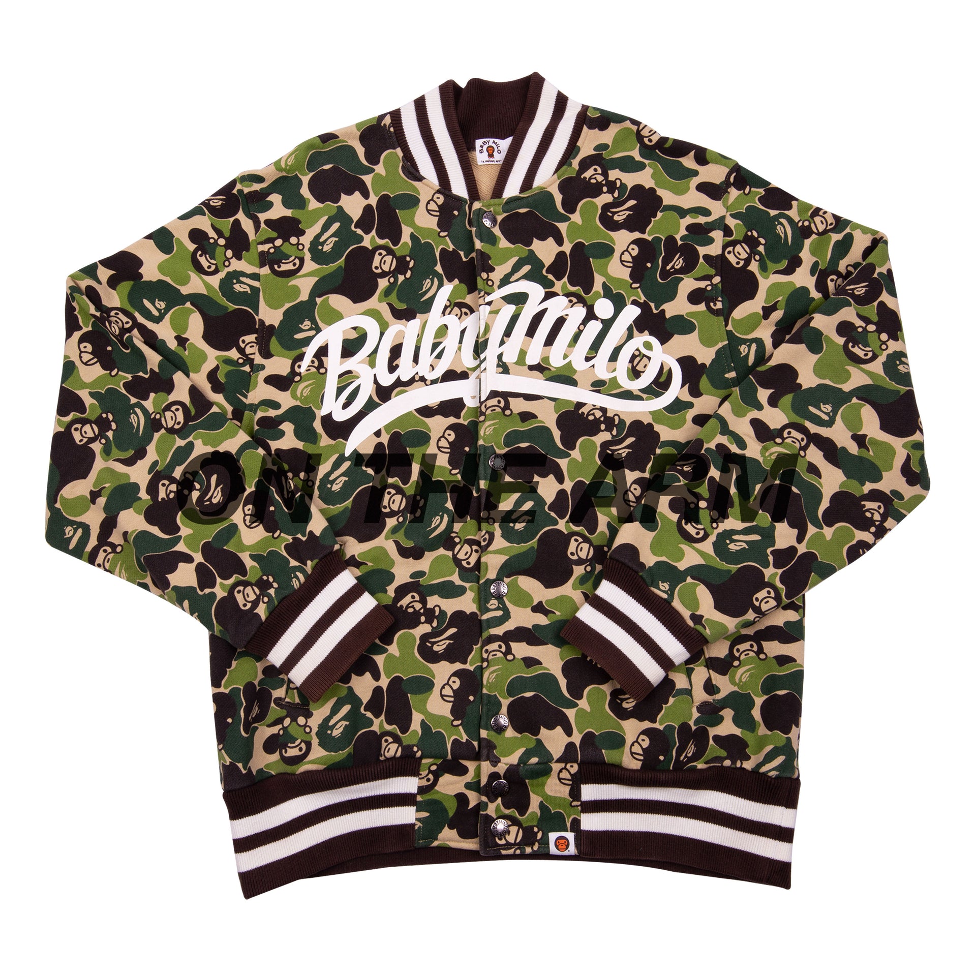 Bape Green Camo Baby Milo Jacket USED