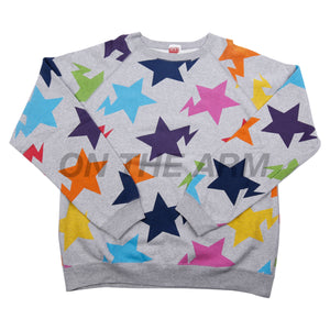 Bape Grey Multi Color Sta Crew USED