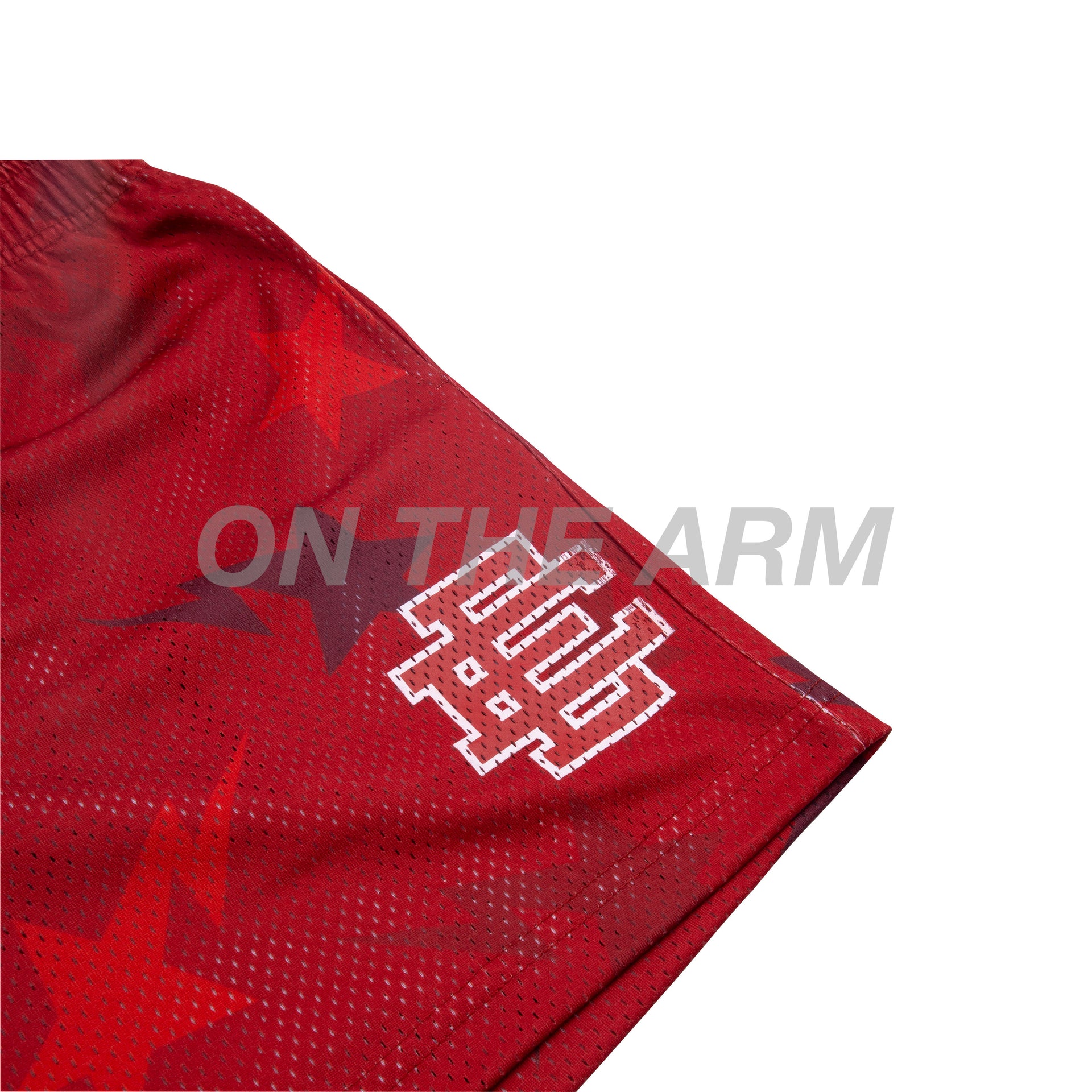 Bape Red Eric Emanuel Basketball Shorts
