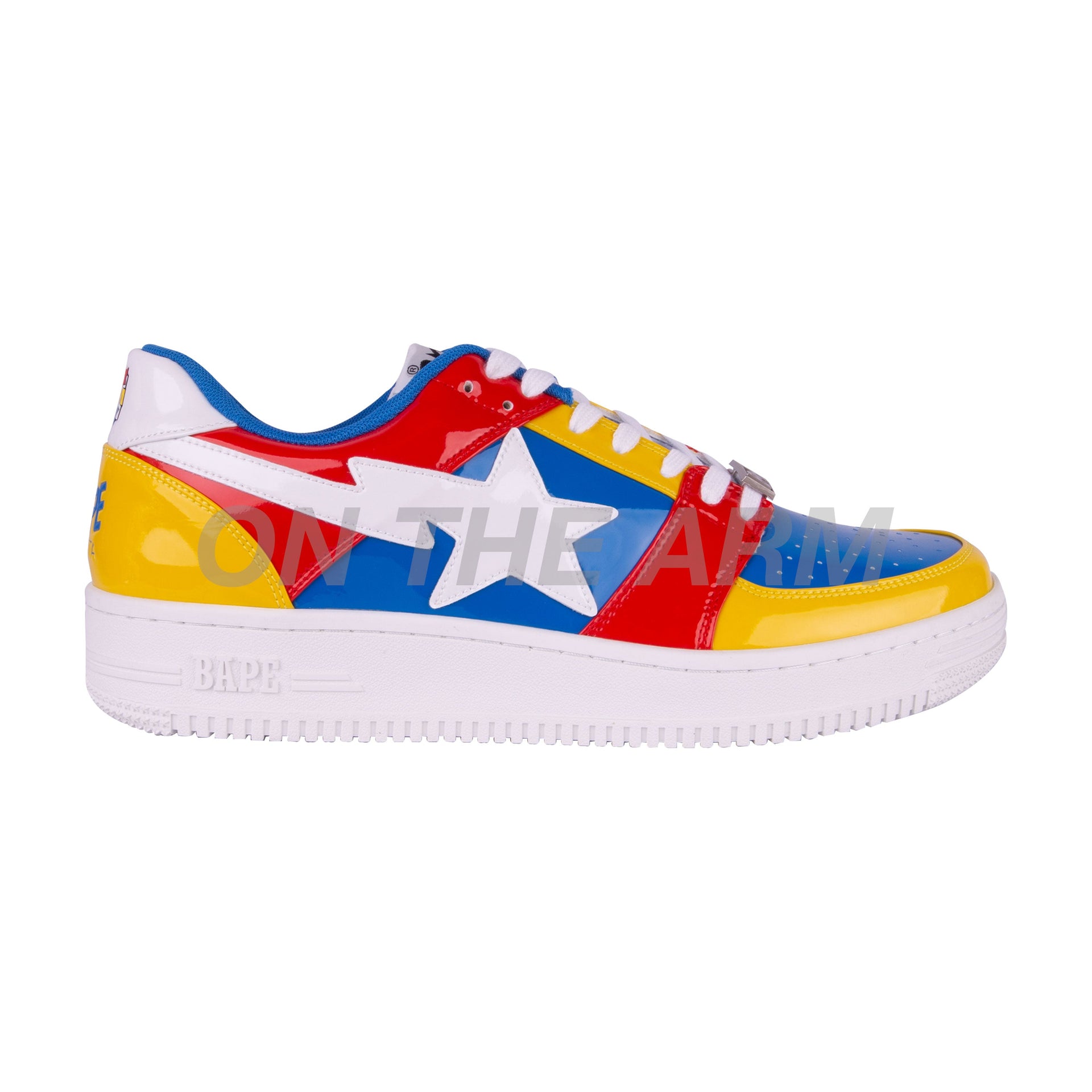 Bape Multi Color Medicom Bapesta
