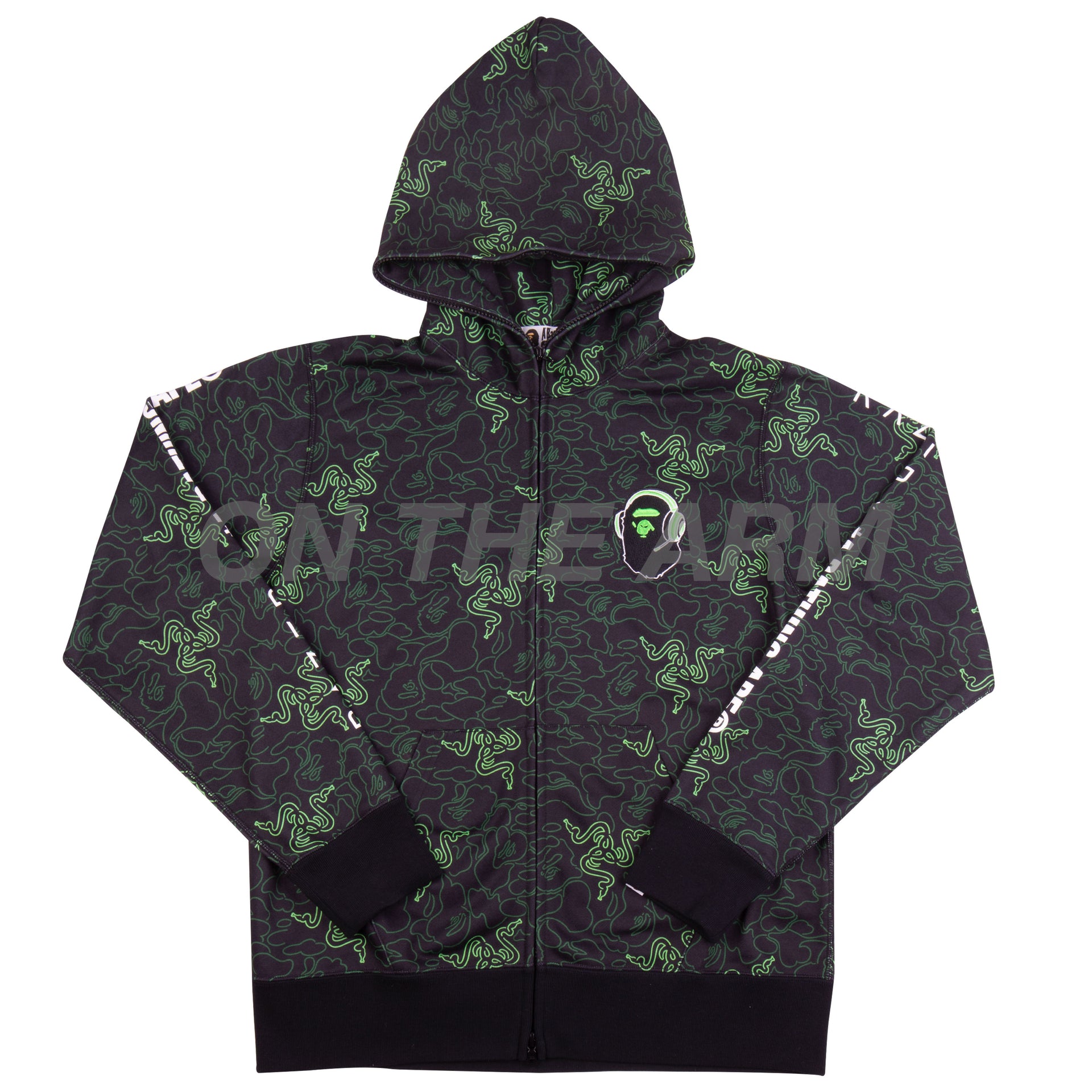 Bape Neon Camo Razer Full Zip