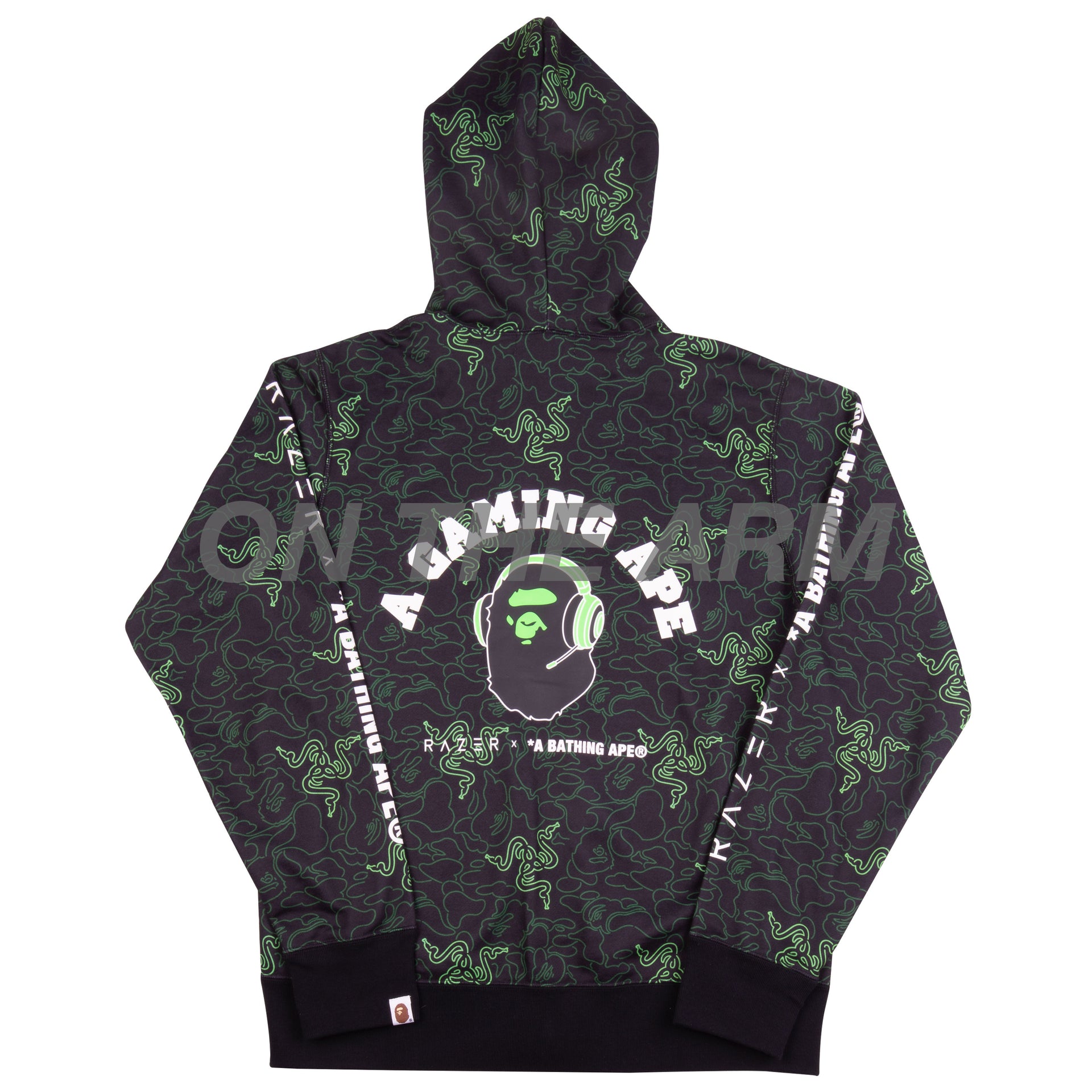 Bape Neon Camo Razer Full Zip