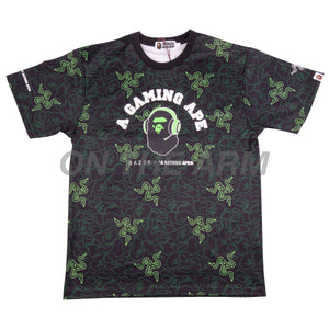 Bape Neon Camo Razer Team Tee