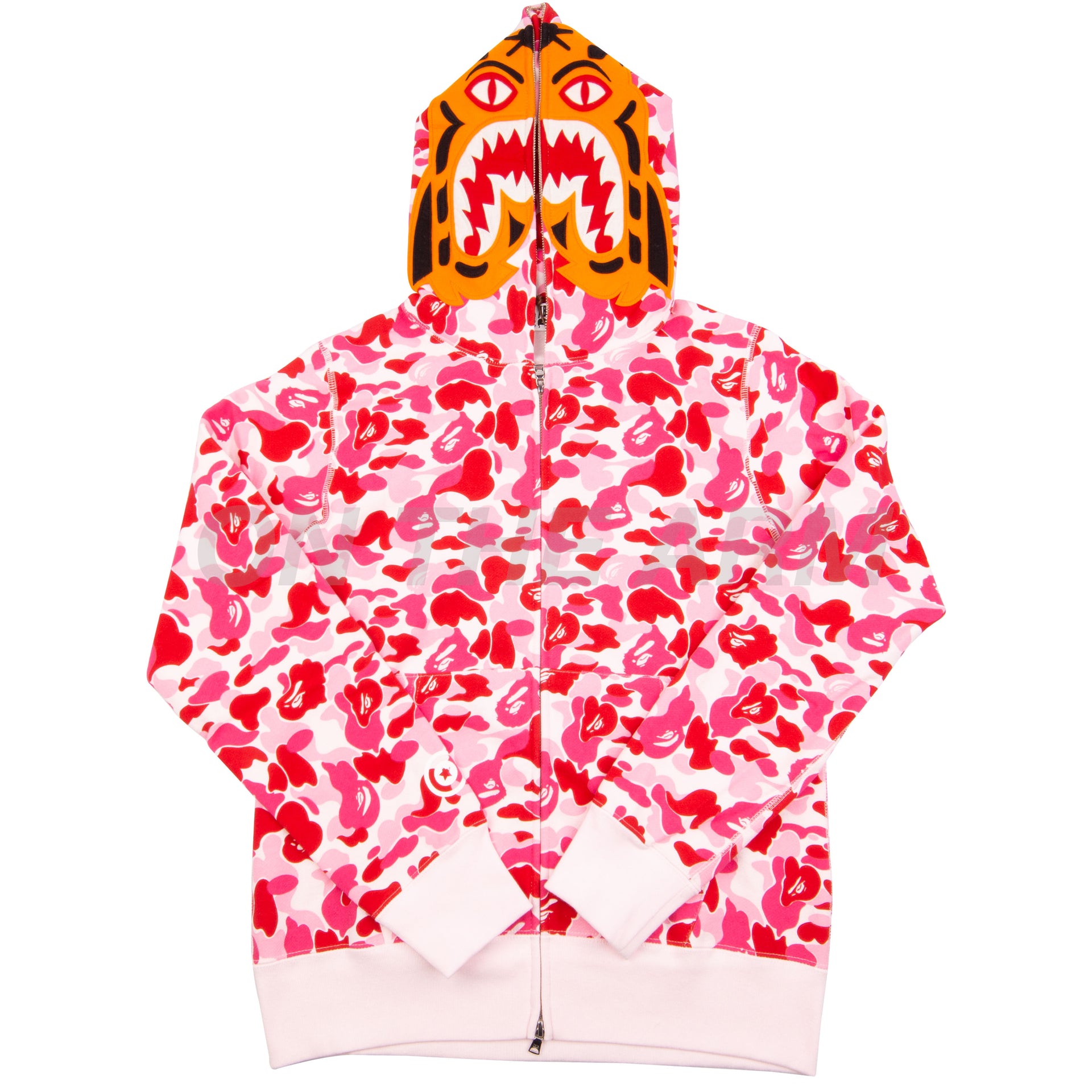 Bape Pink ABC Camo Tiger Full Zip