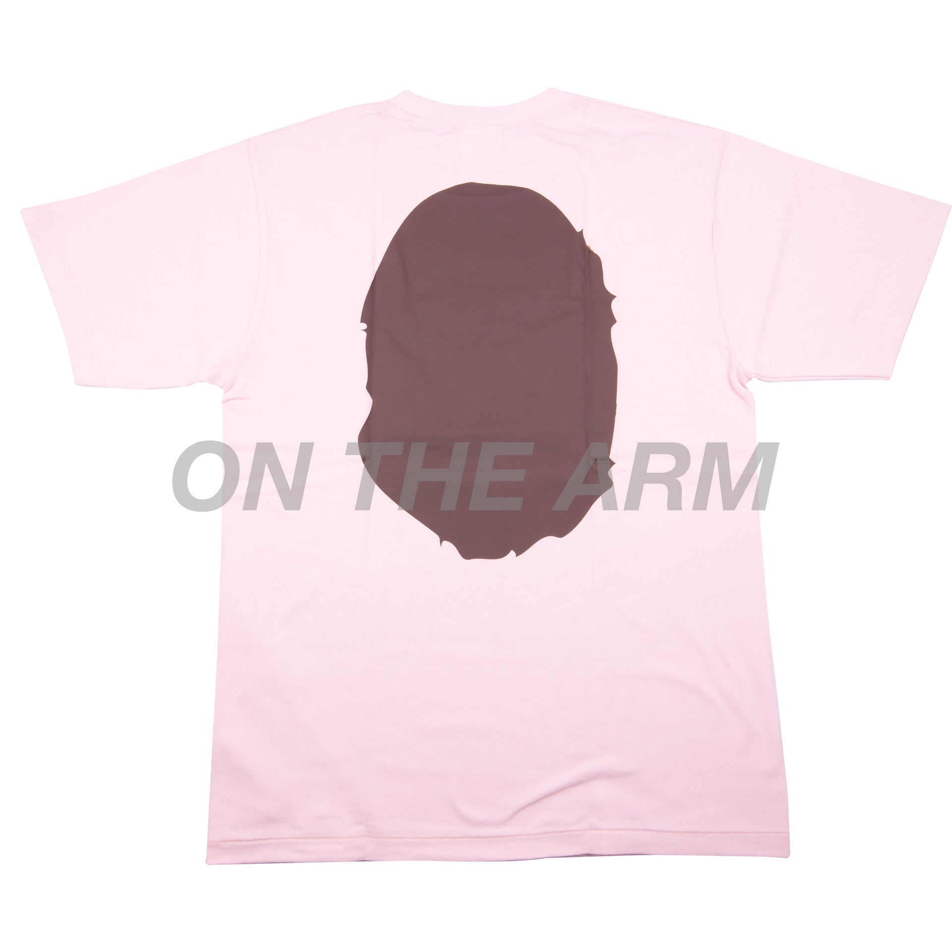 Bape Pink Big Ape Head Tee
