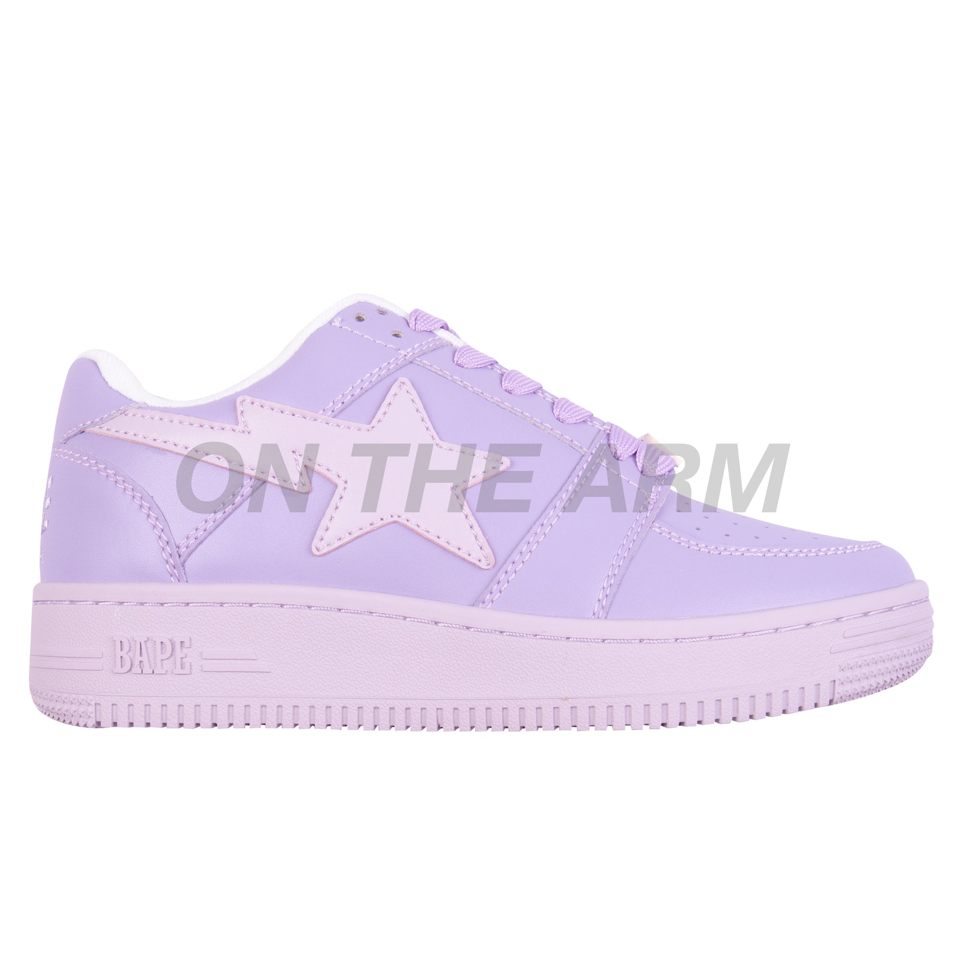 Bape Purple Bapesta