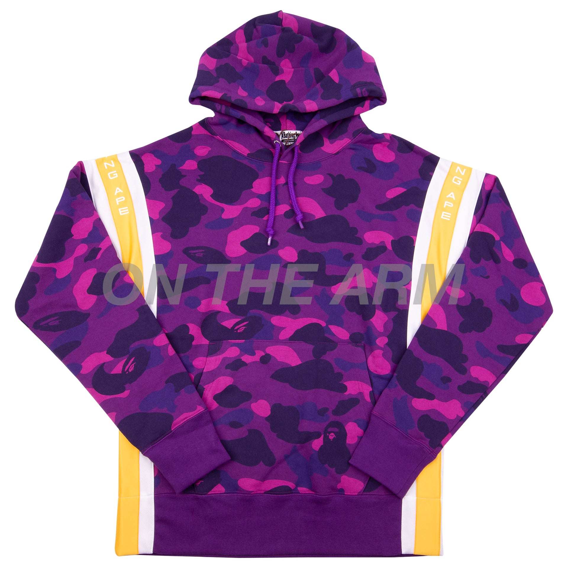 Bape Purple Camo Tape Hoodie
