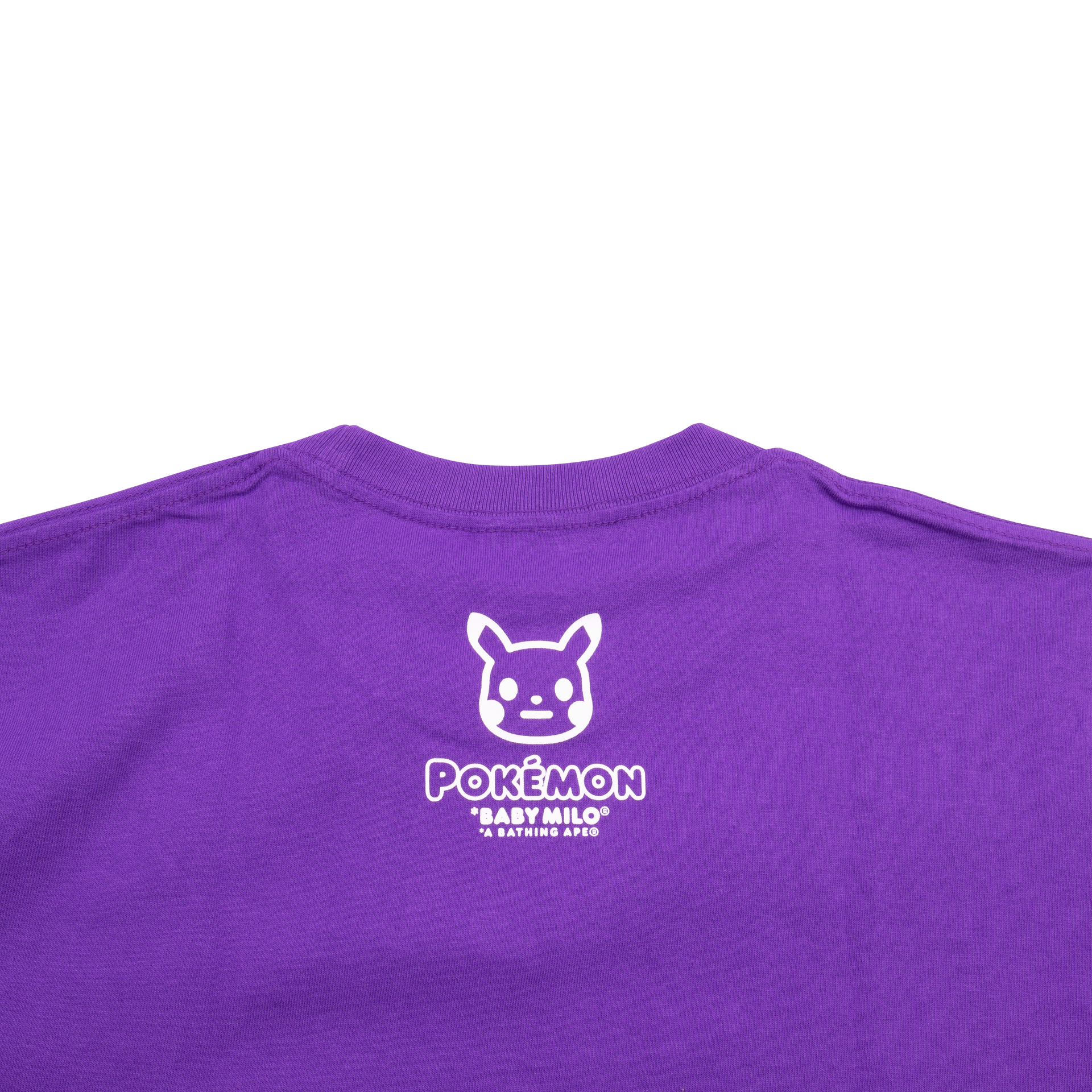 Bape Purple Pokemon Big Ape Head Tee