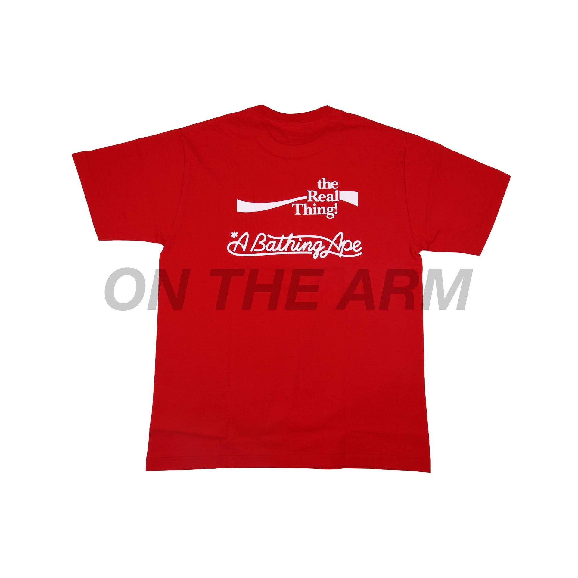 Bape Red Coca Cola Tee
