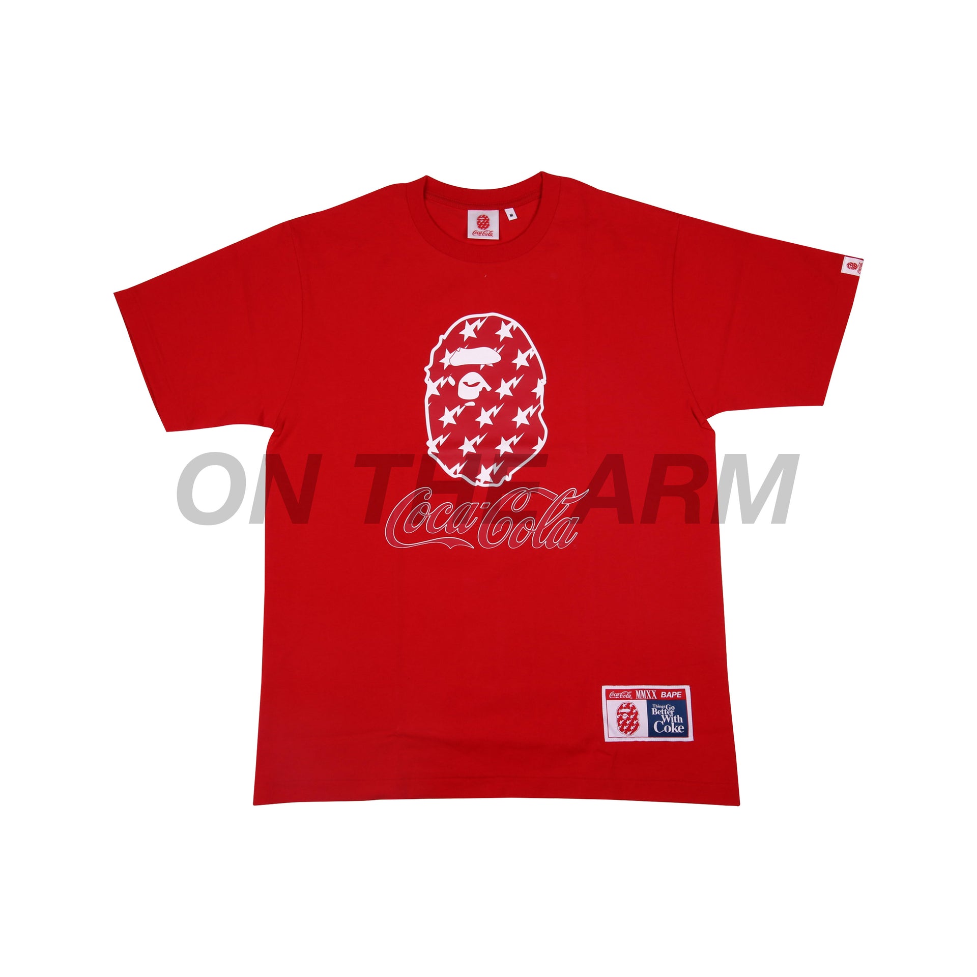Bape Red Coca Cola Tee