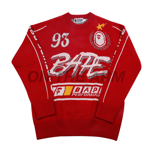 Bape Red Performance Knit