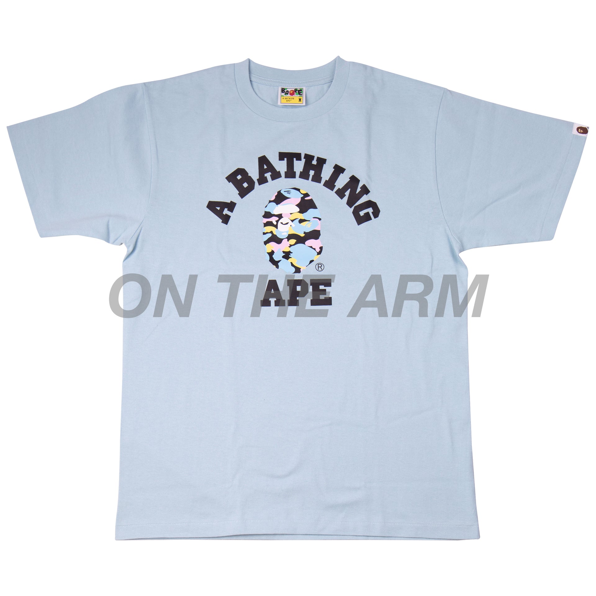 Bape Sax Multi Camo College Tee