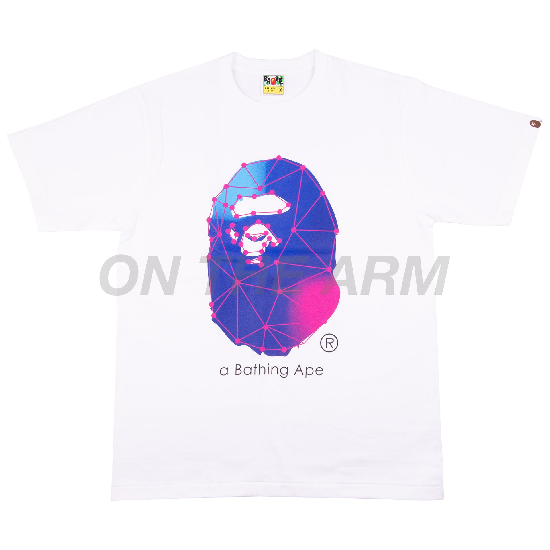 Bape White A Bathing Ape Spider Tee
