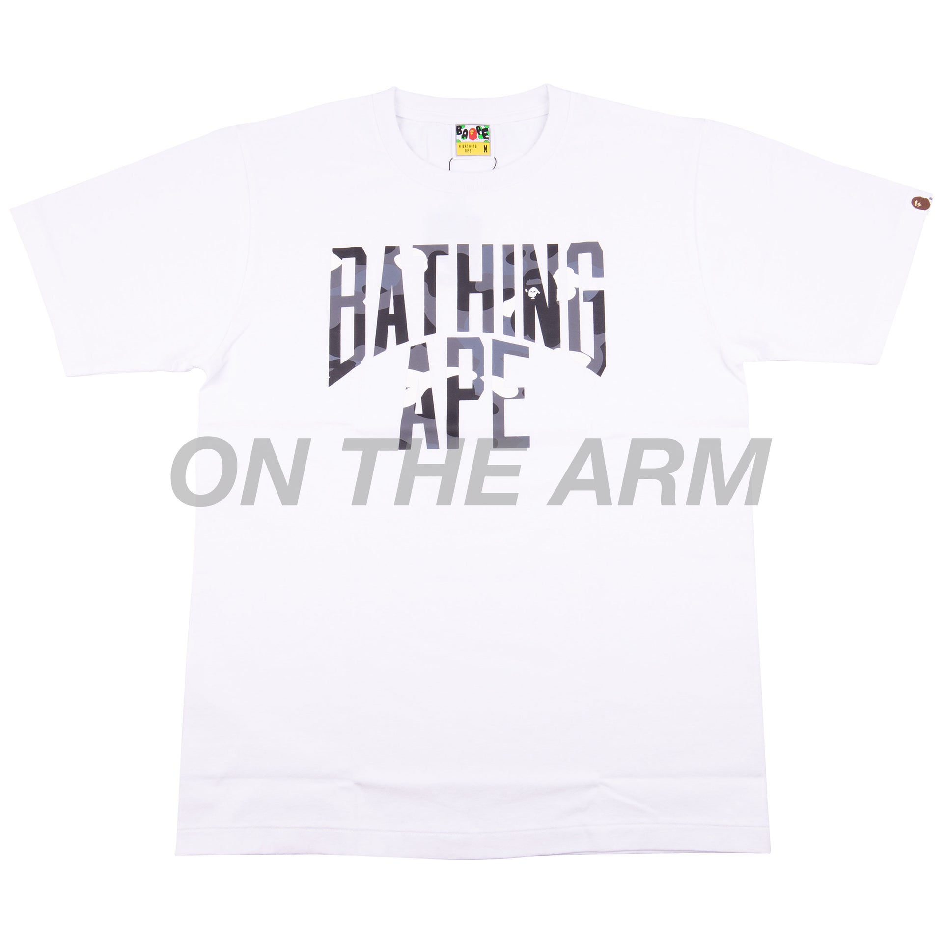 Bape White City Camo NYC Tee
