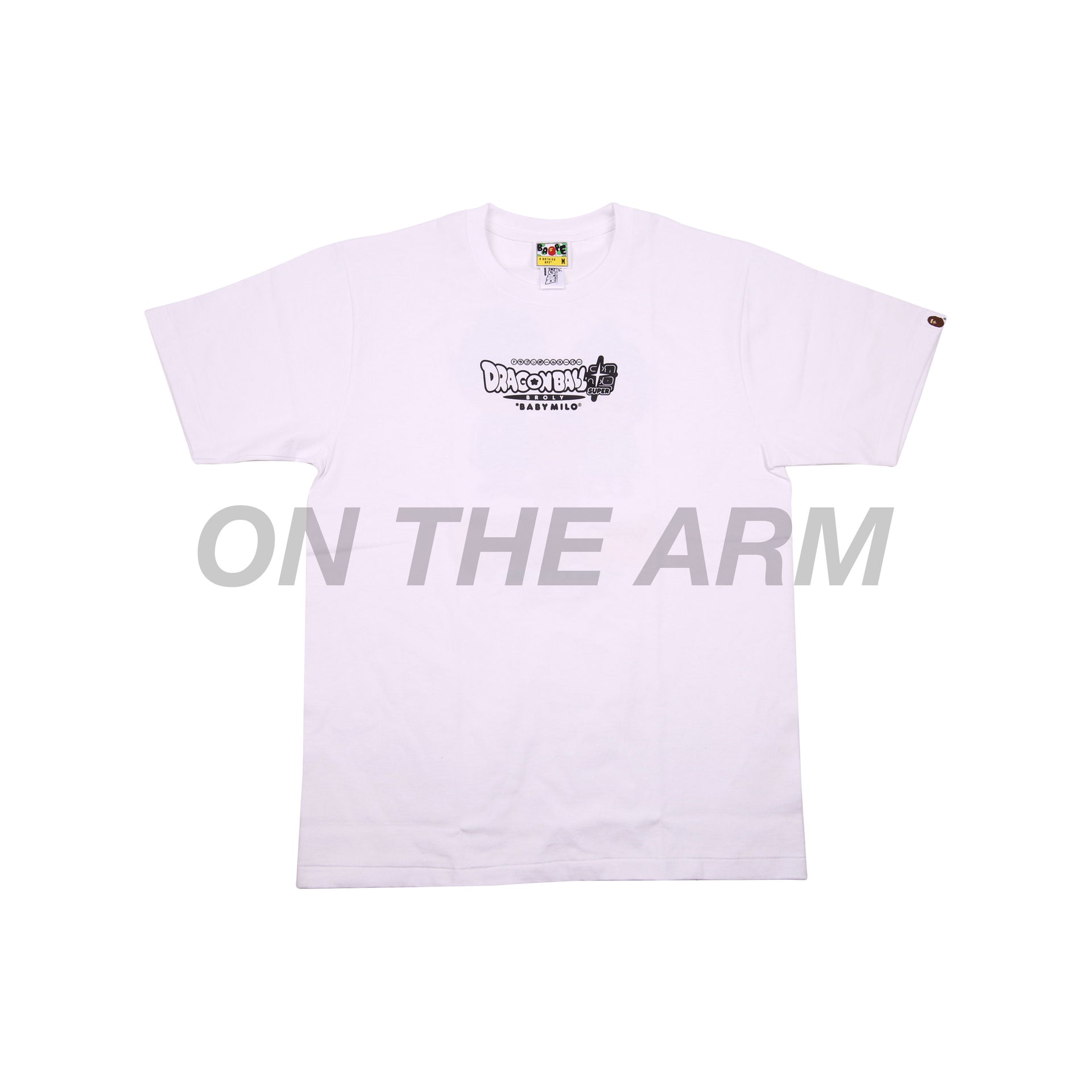 Bape White DBS Goku & Vegeta Tee