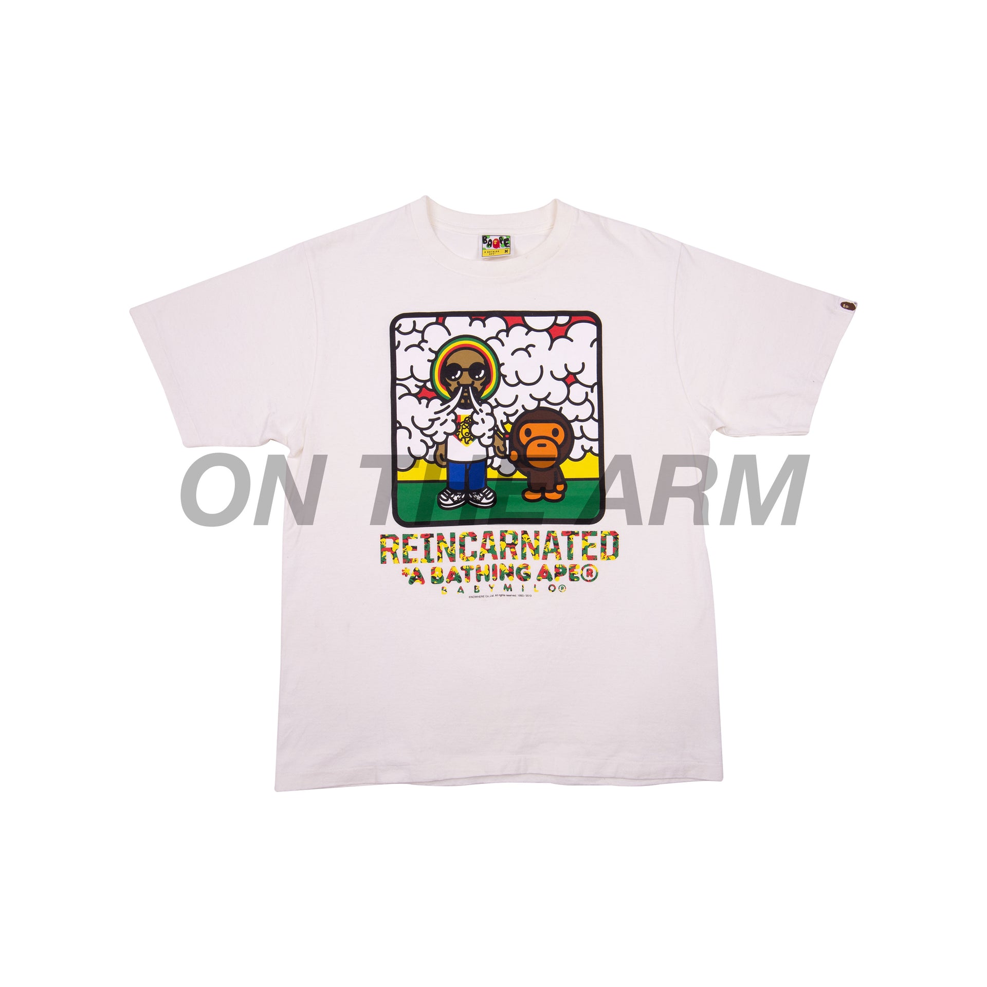 Bape White Snoop Dogg Tee