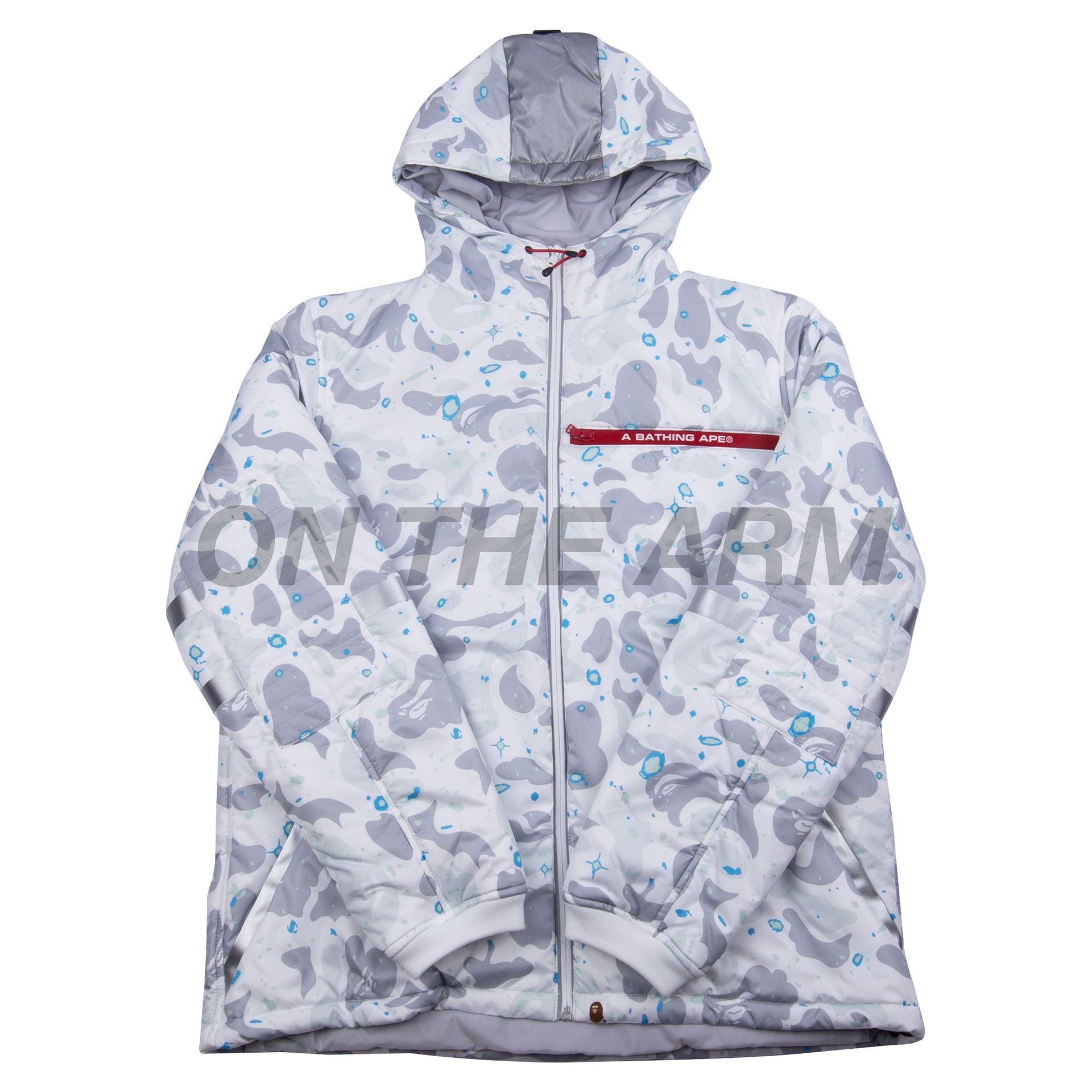 Bape White Space Camo Jacket