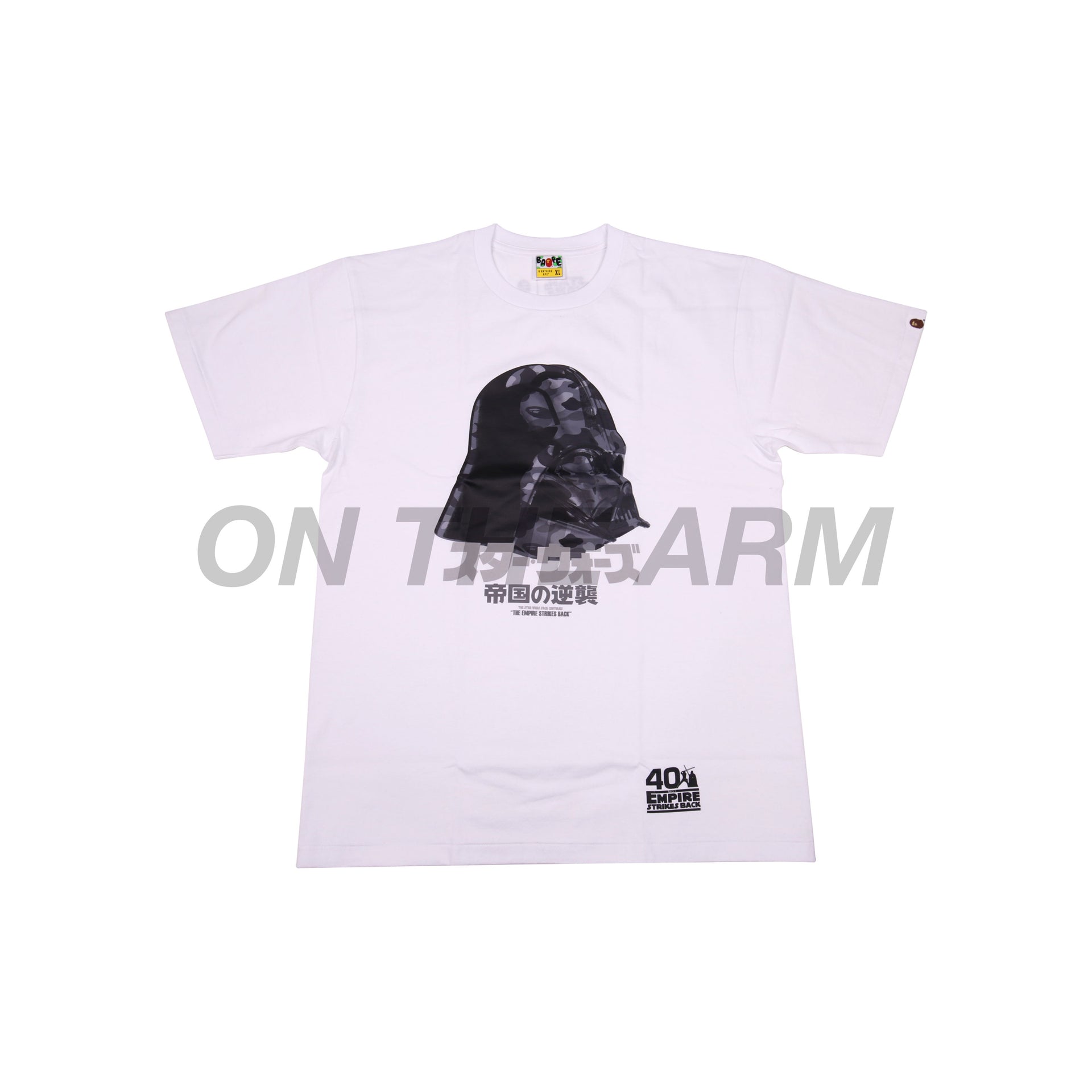 Bape White Star Wars Darth Vader Tee