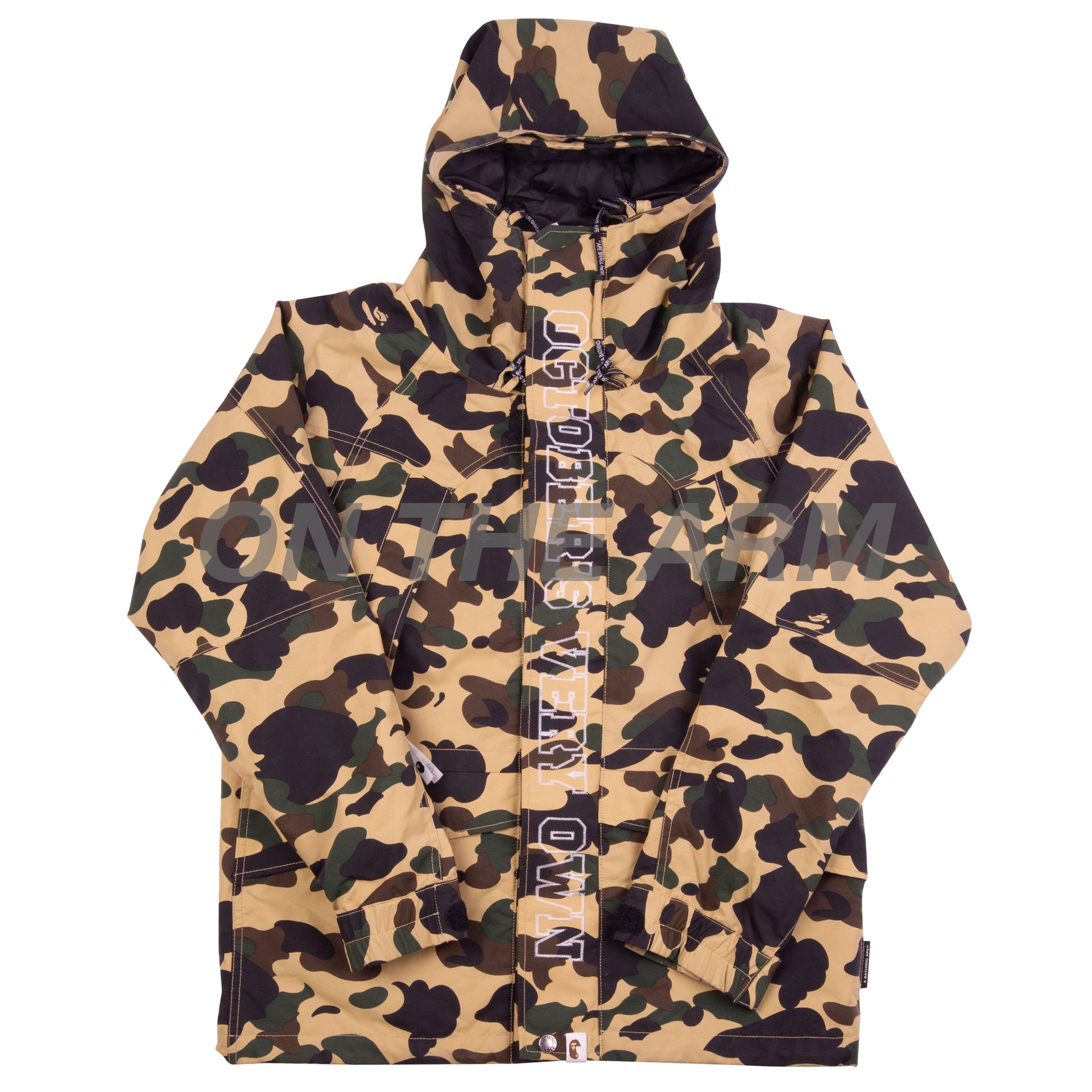 Bape Yellow First Camo OVO Jacket USED