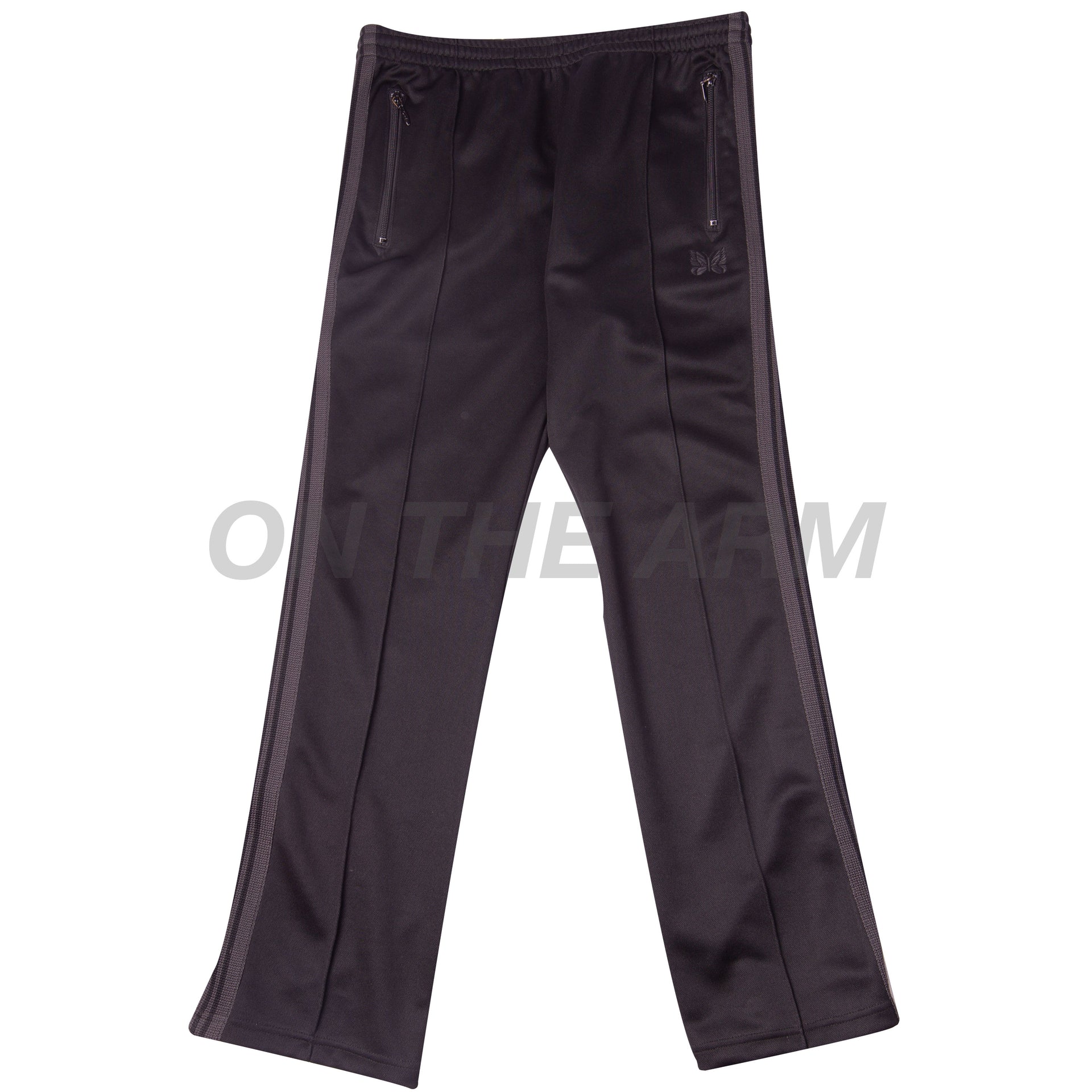 Needles Black/Olive Track Pants USED