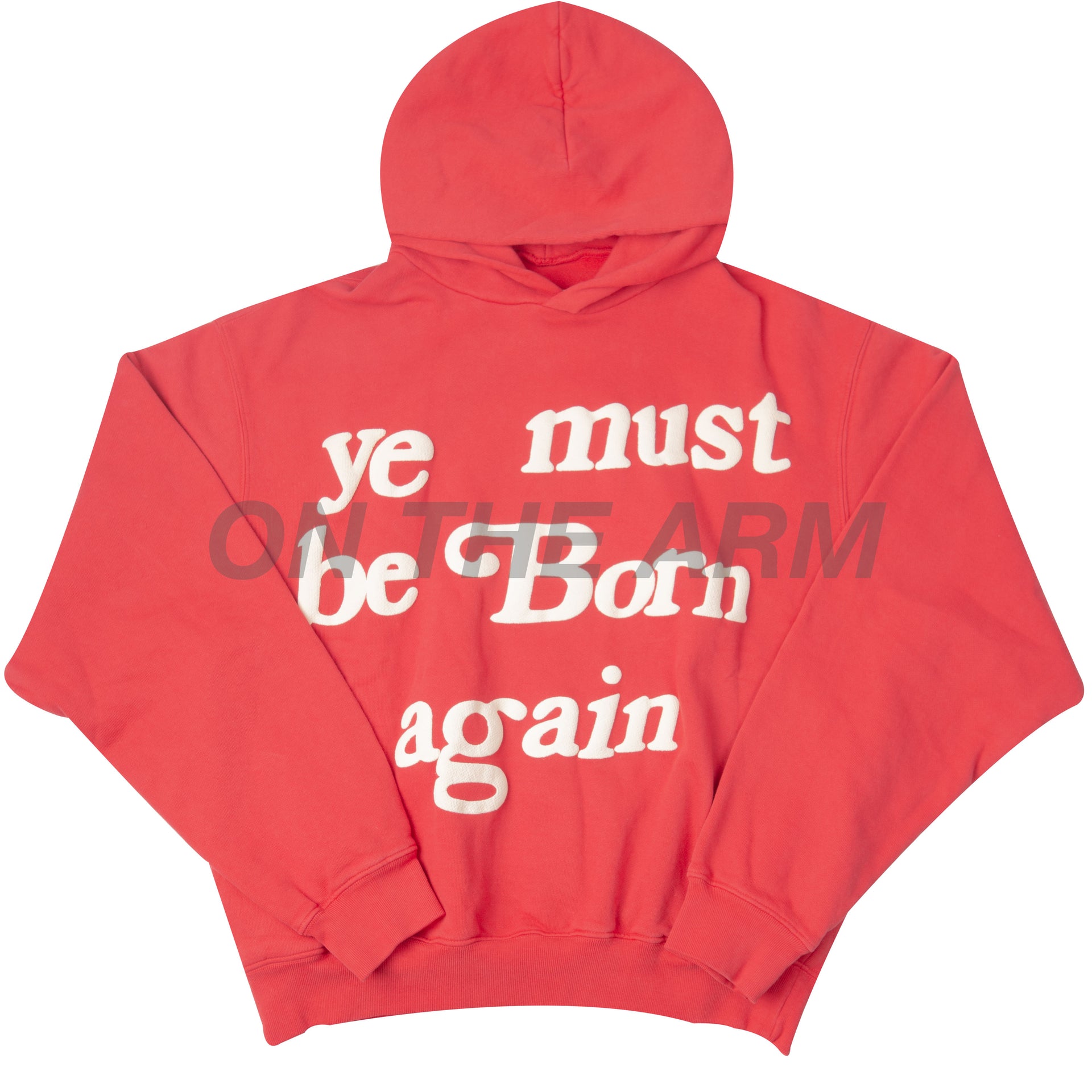 Cactus Plant Flea Market Red Born Again Hoodie