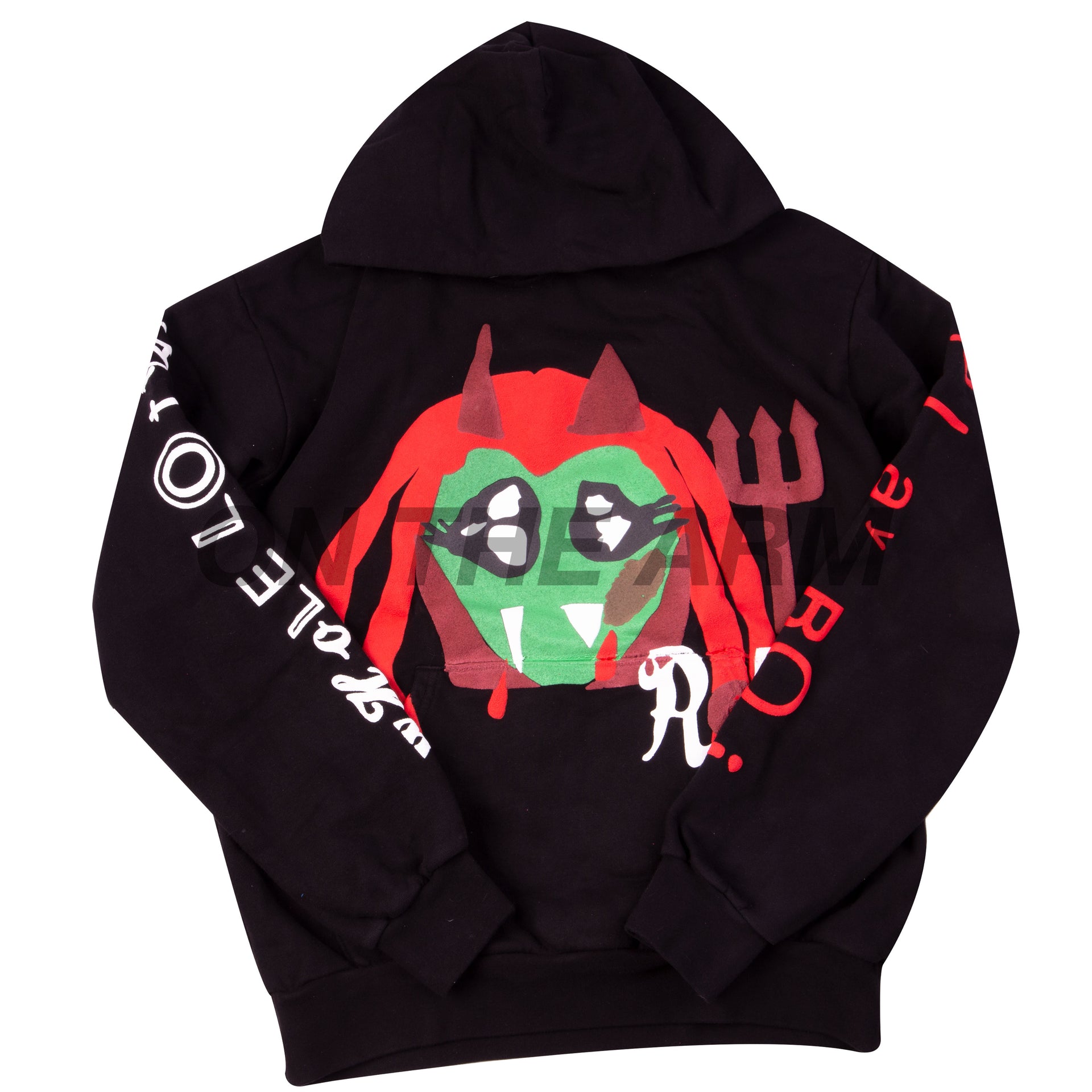 Cactus Plant Flea Market for WLR Black King Vamp Hoodie