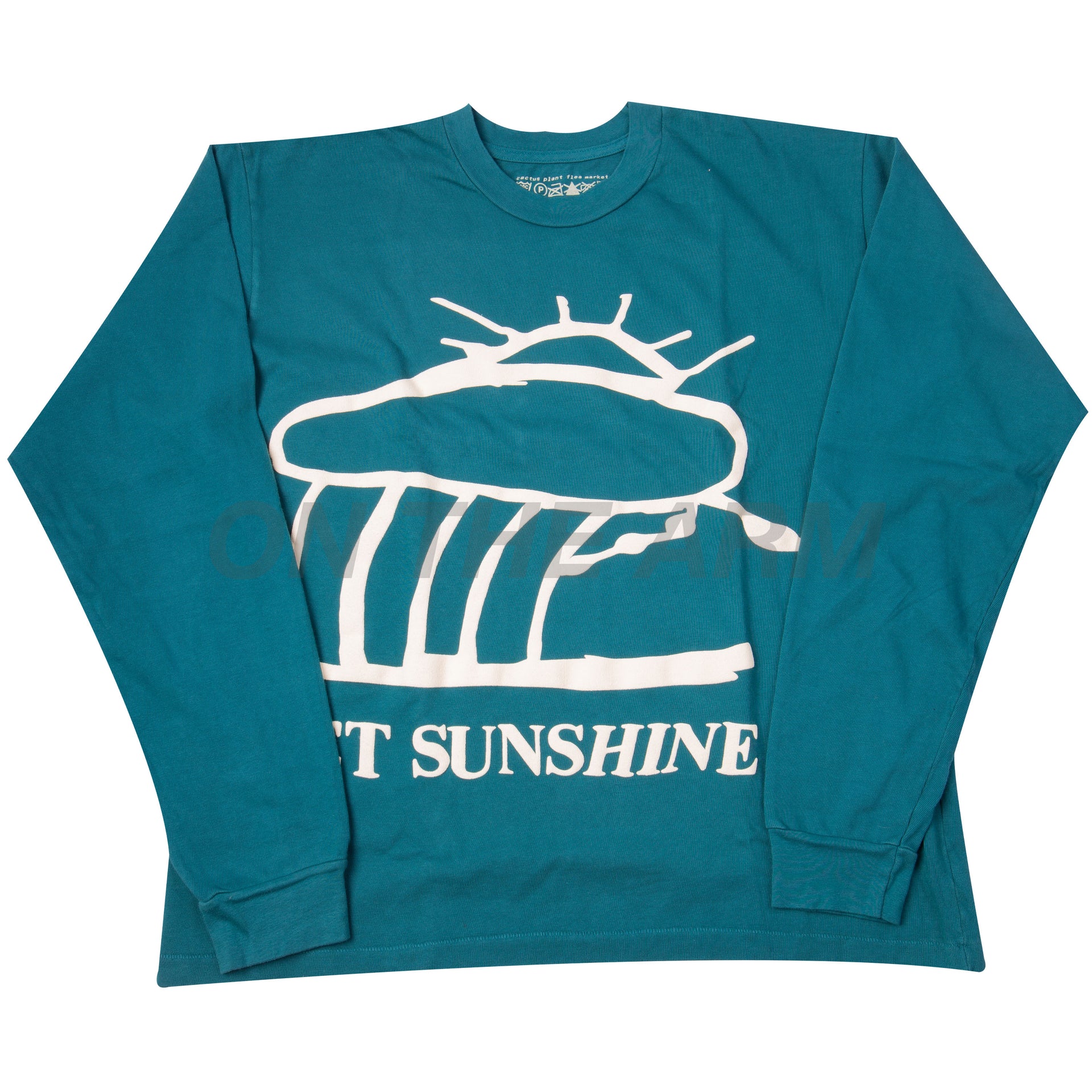 Cactus Plant Flea Market Teal Let Sunshine Do L/S