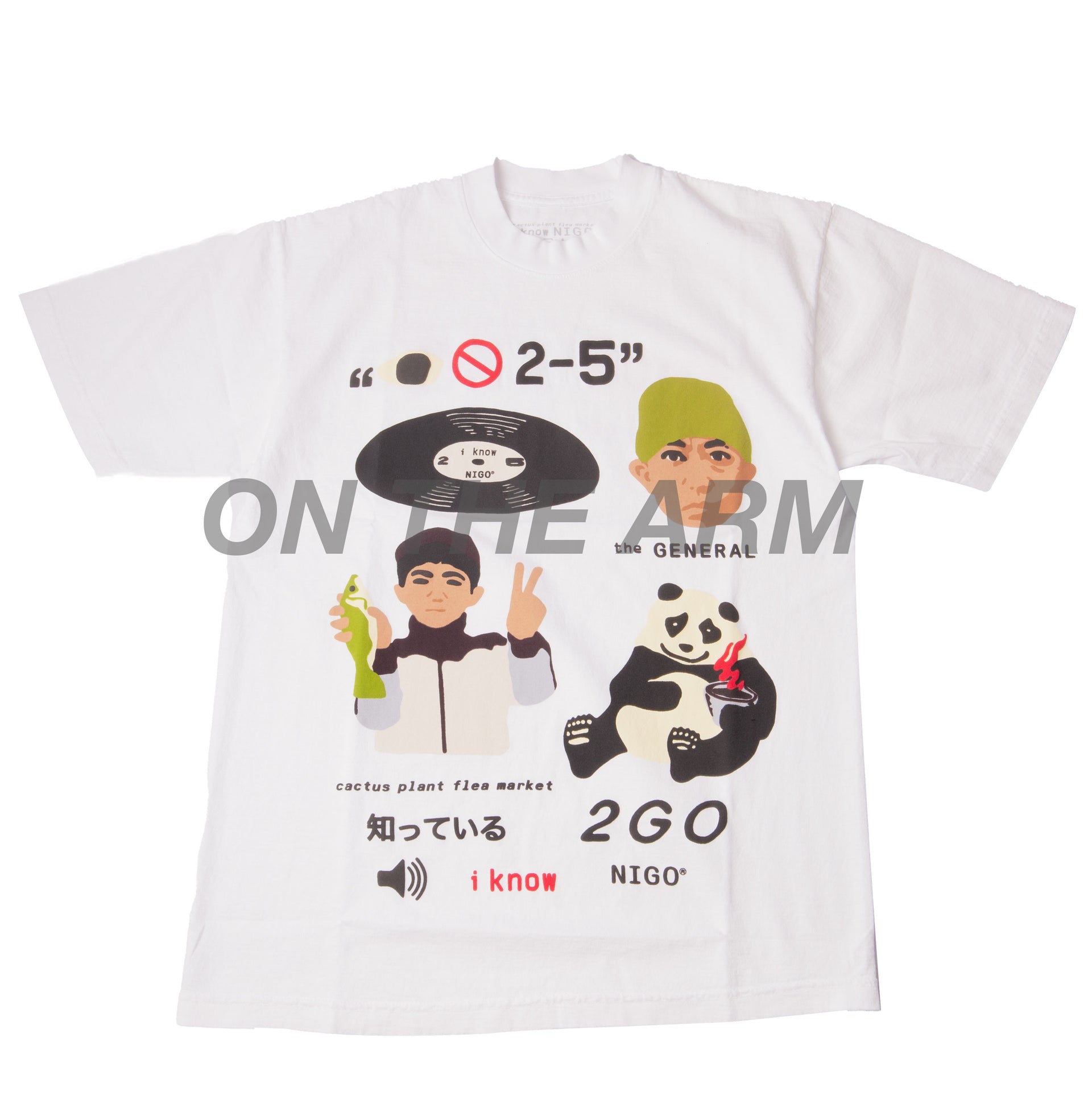 CPFM White I Know Nigo Tee