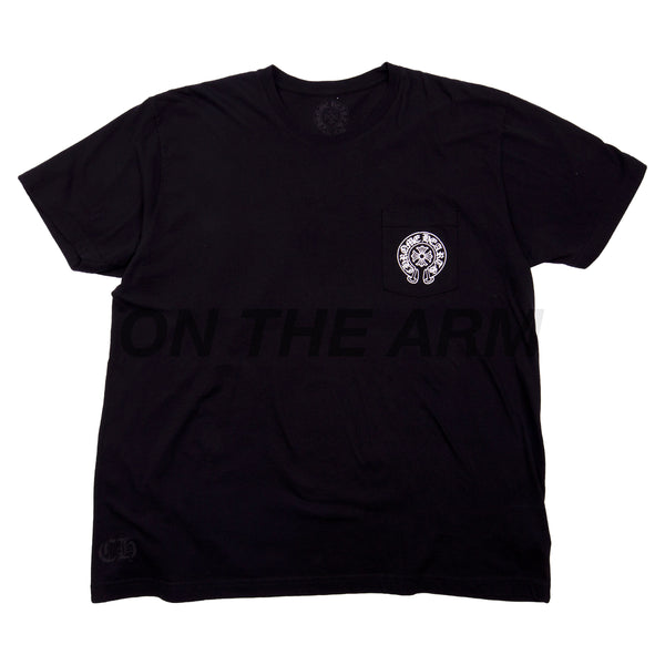 Chrome Hearts Black Honolulu Pocket Tee USED