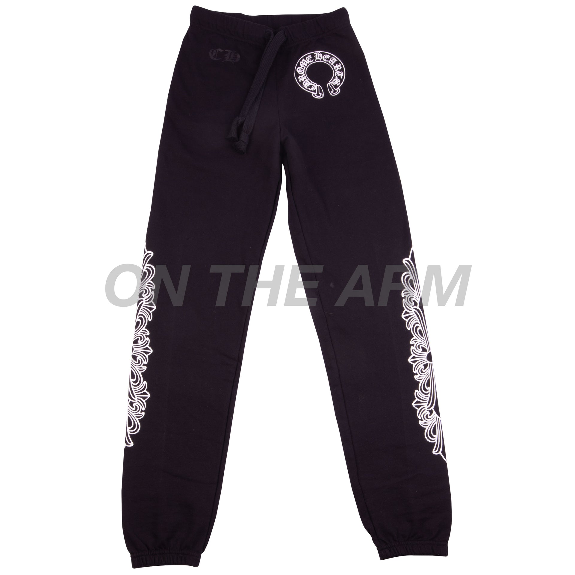 Chrome Hearts Black Floral Sweats