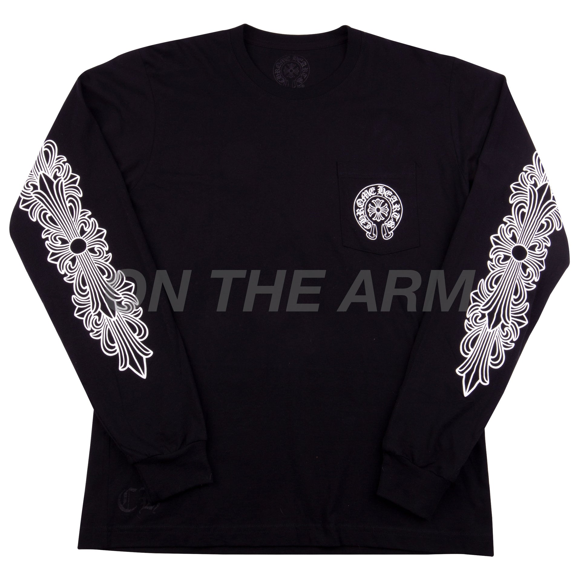 Chrome Hearts Black Los Angeles Pocket L/S USED