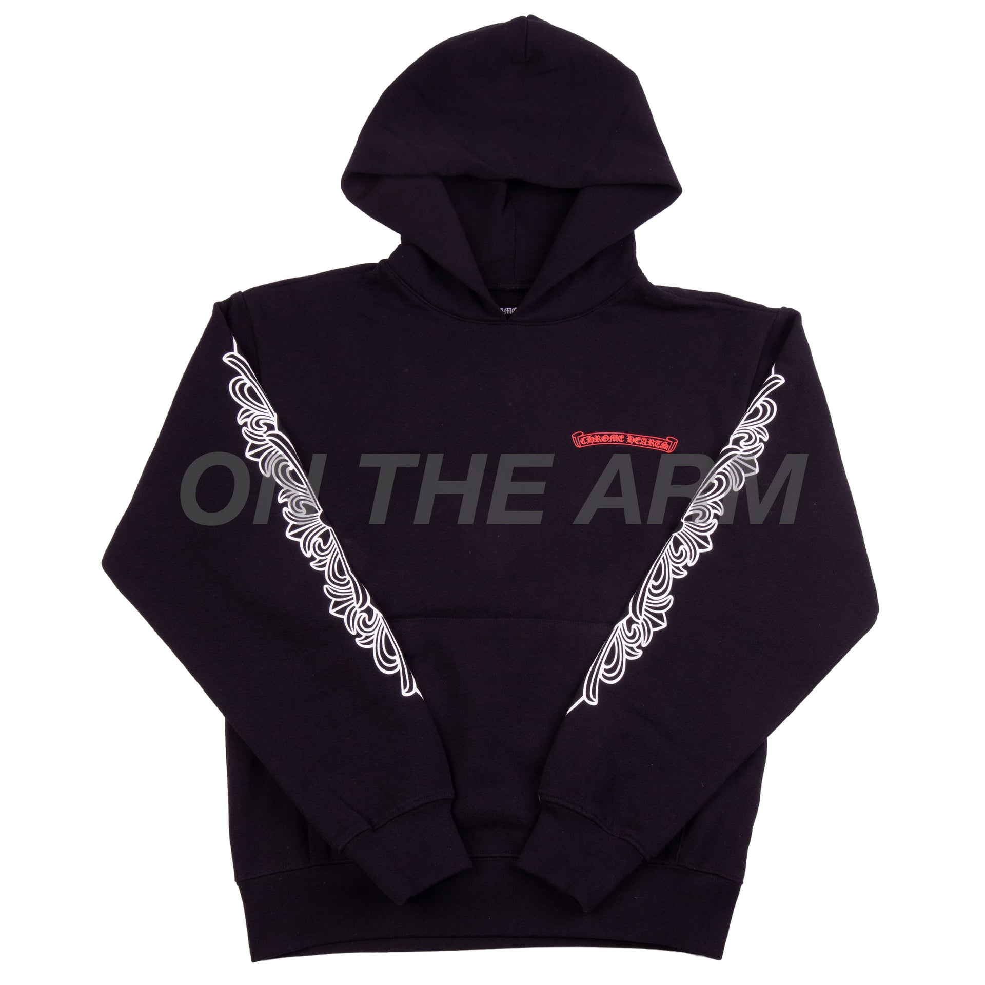 Chrome Hearts Black Matty Boy Chomper Hoodie