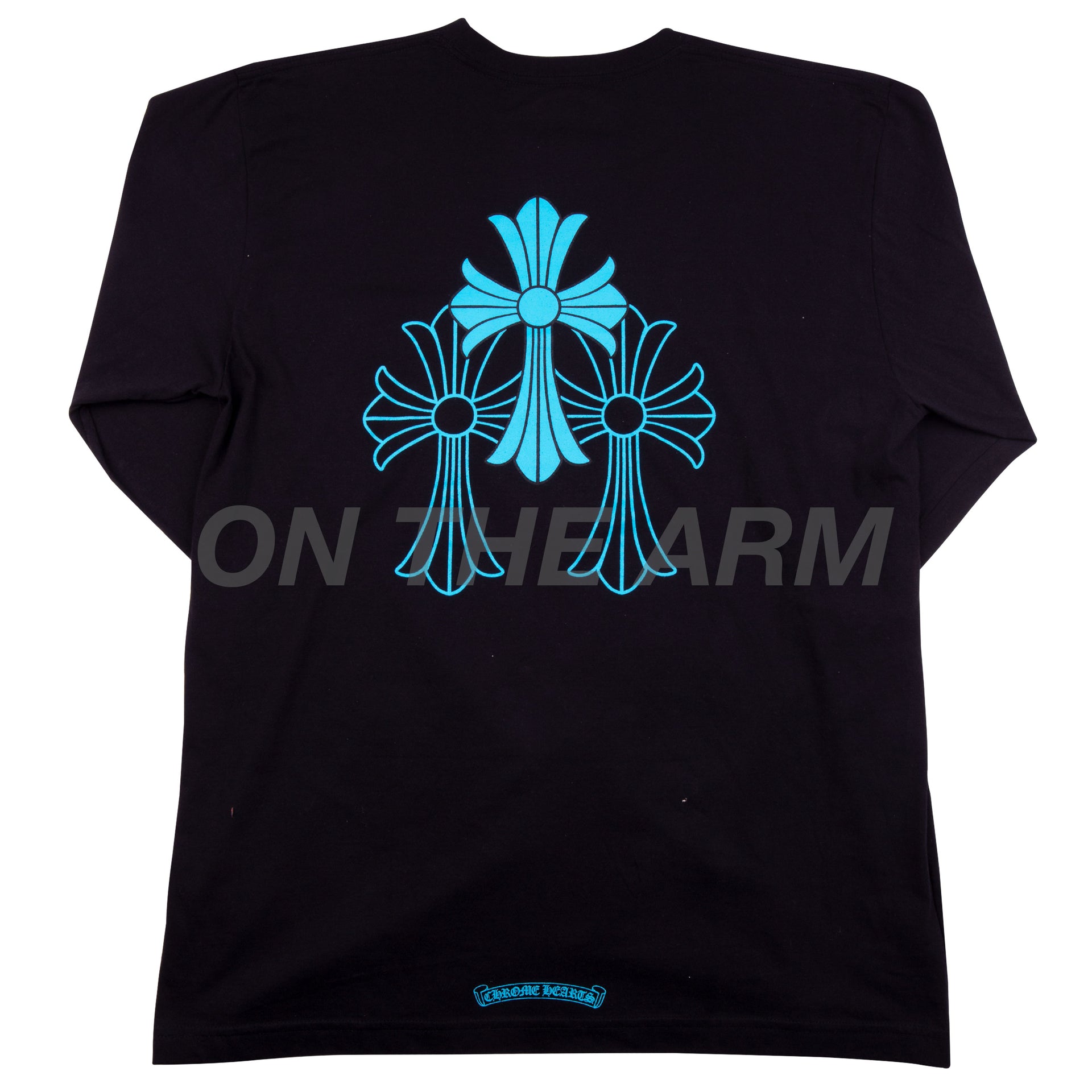 Chrome Hearts Black/Teal Cross L/S